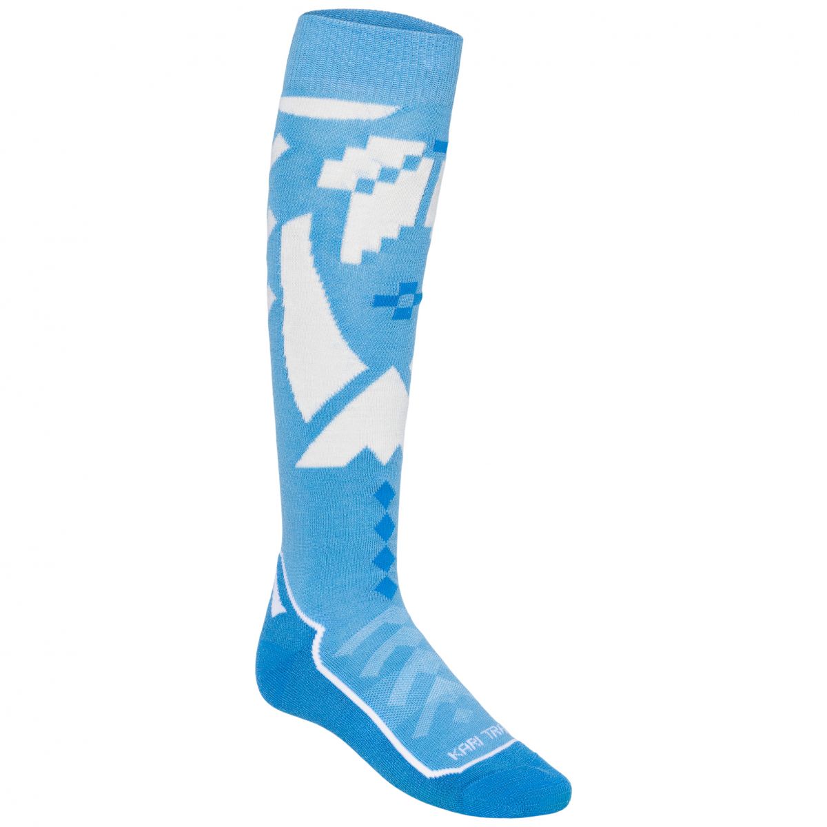 Kari Traa Faith Ski Sock, Skisocken, Damen, blau — 2