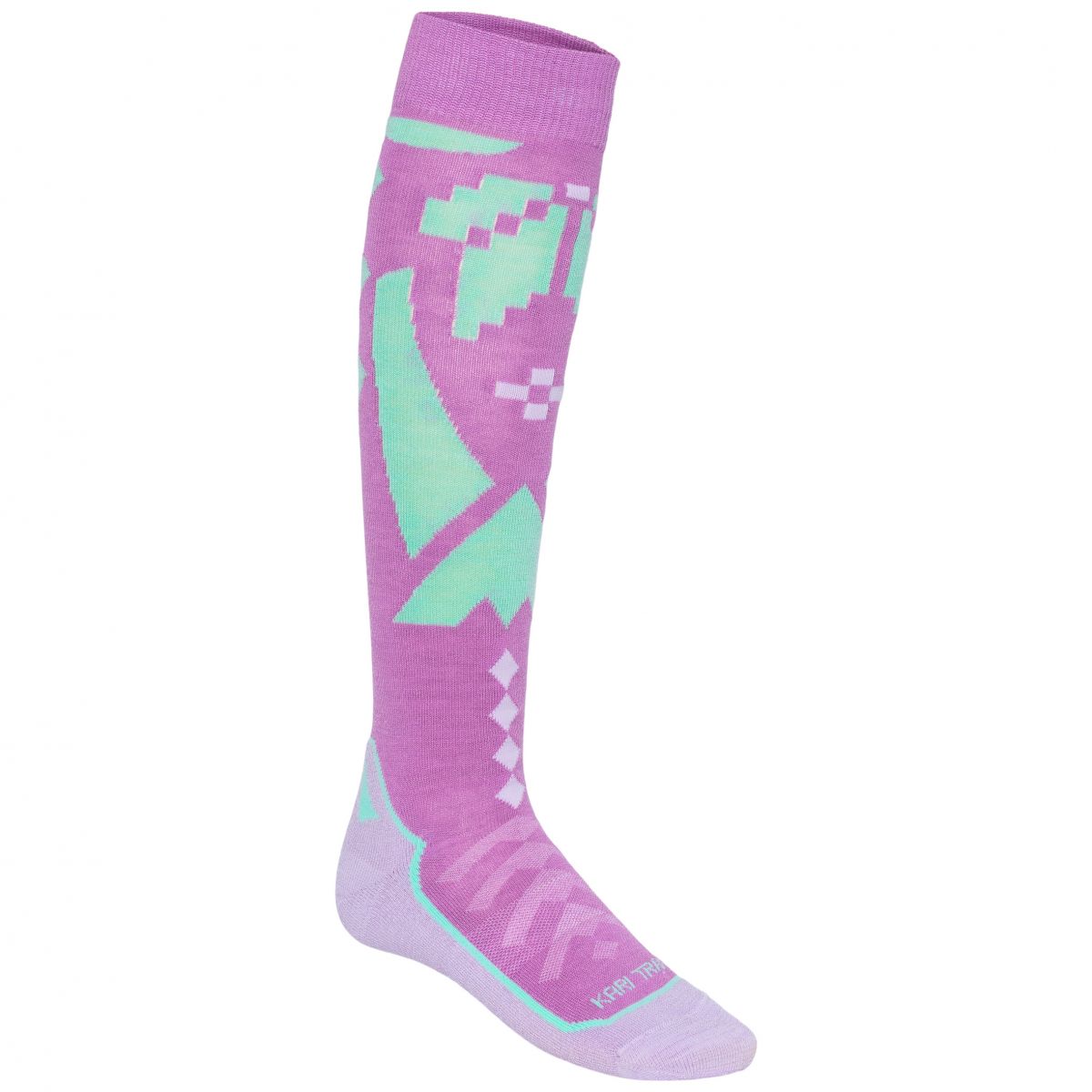 Kari Traa Faith Ski Sock, Skisocken, Damen, lila — 2
