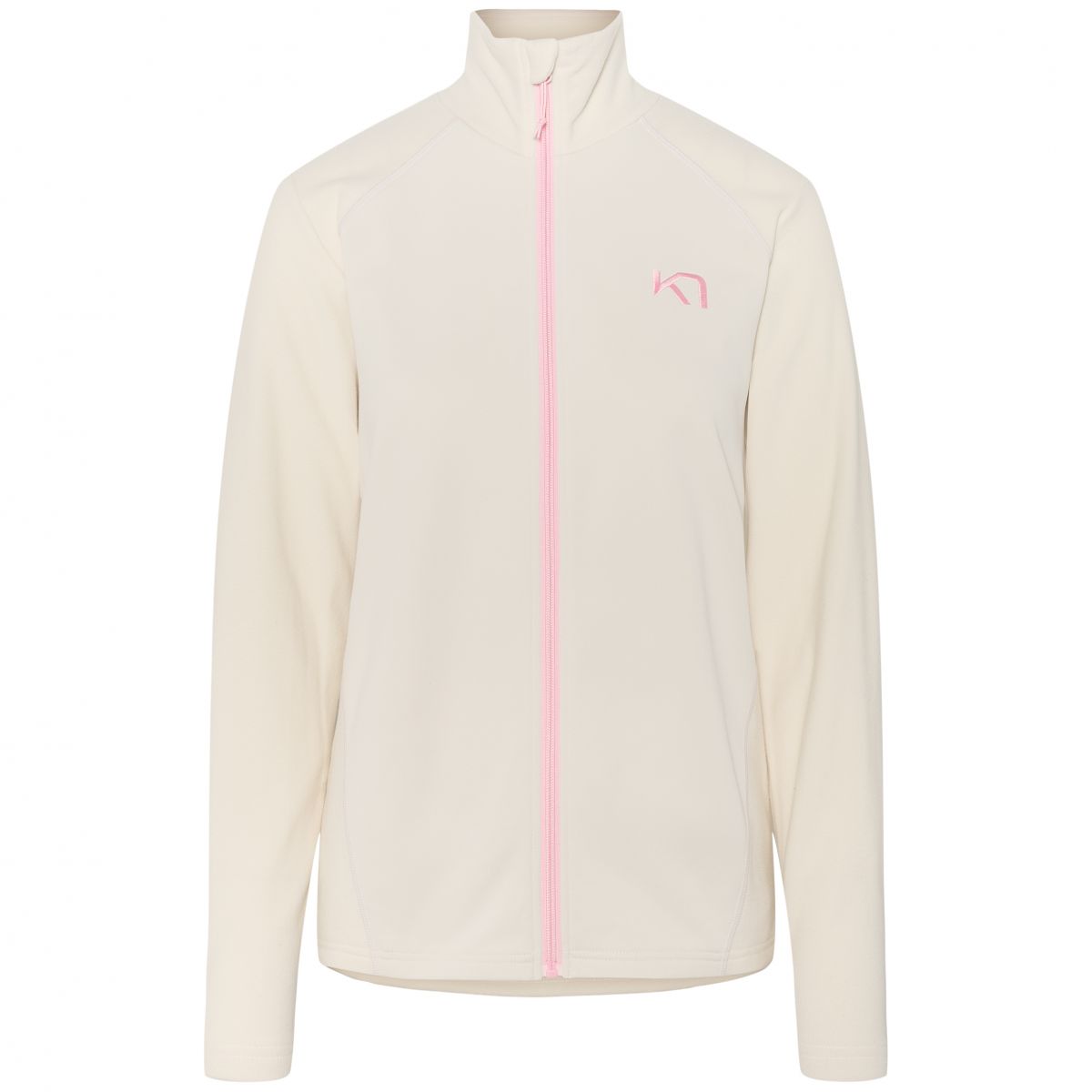 Kari Traa F/Z Fleece, Fleecejacke, Damen, beige — 2
