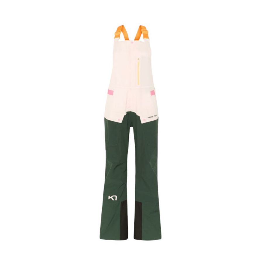 Kari Traa Johanne Bib, Skihose, Damen, dunkelgrün