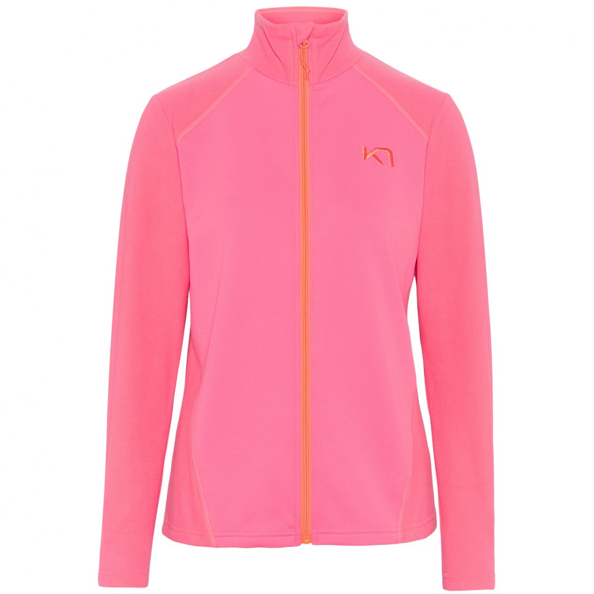 Kari Traa Kari F/Z Fleece, Fleecejacke, Damen, pink — 2