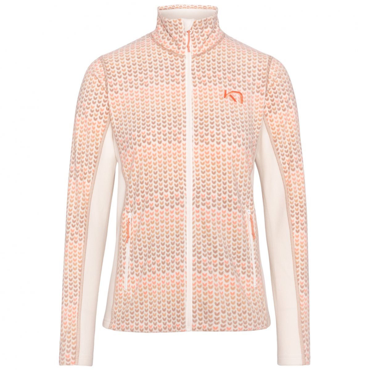 Kari Traa Olga Fleece, Fleecejacke, Damen, nwhite — 2