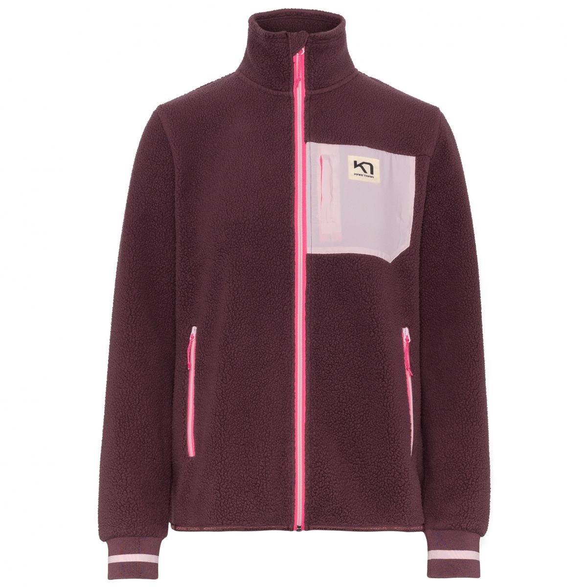 Kari Traa Røthe Midlayer, Fleecejacke, Damen, cocoa — 2
