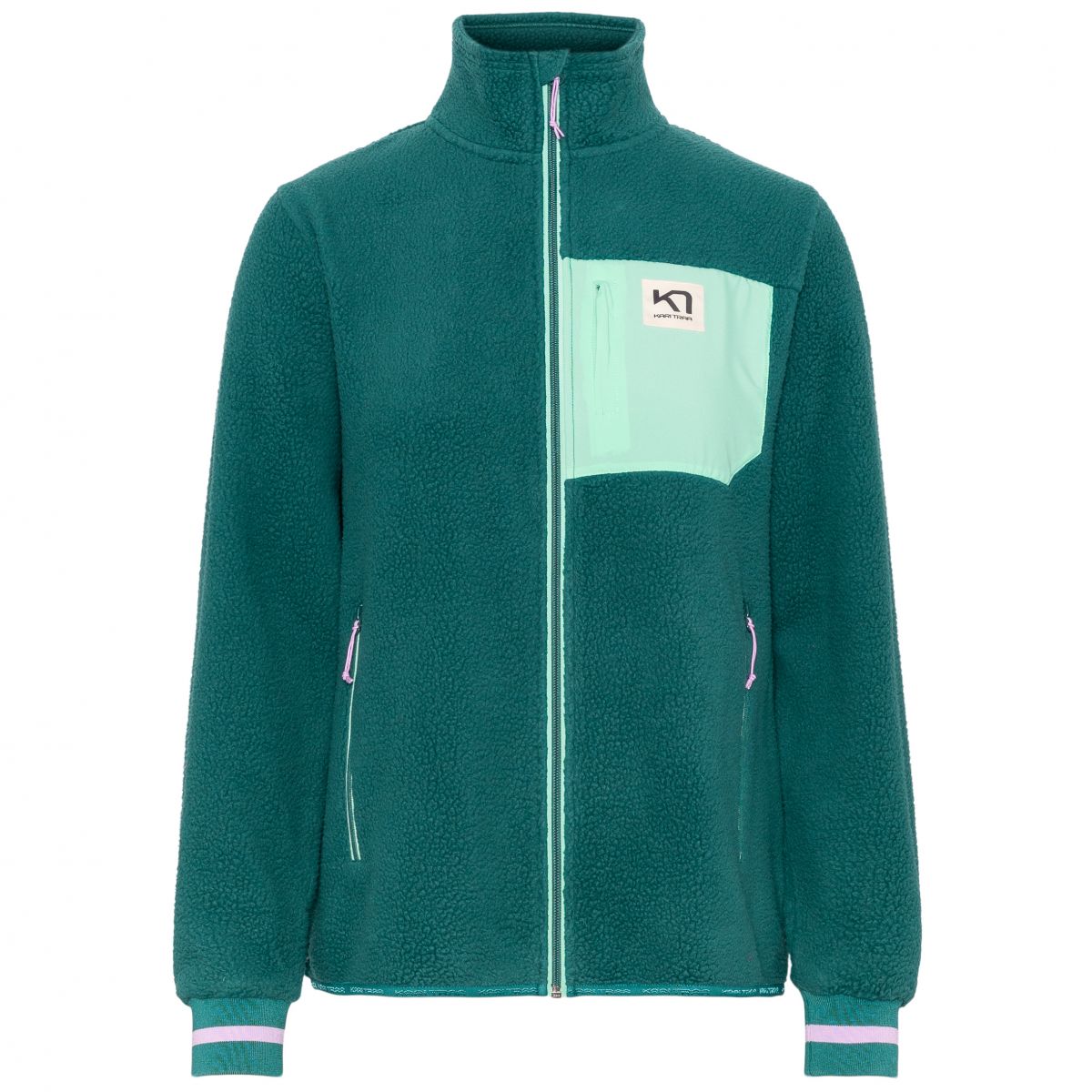 Kari Traa Røthe Midlayer, Fleecejacke, Damen, grün — 2