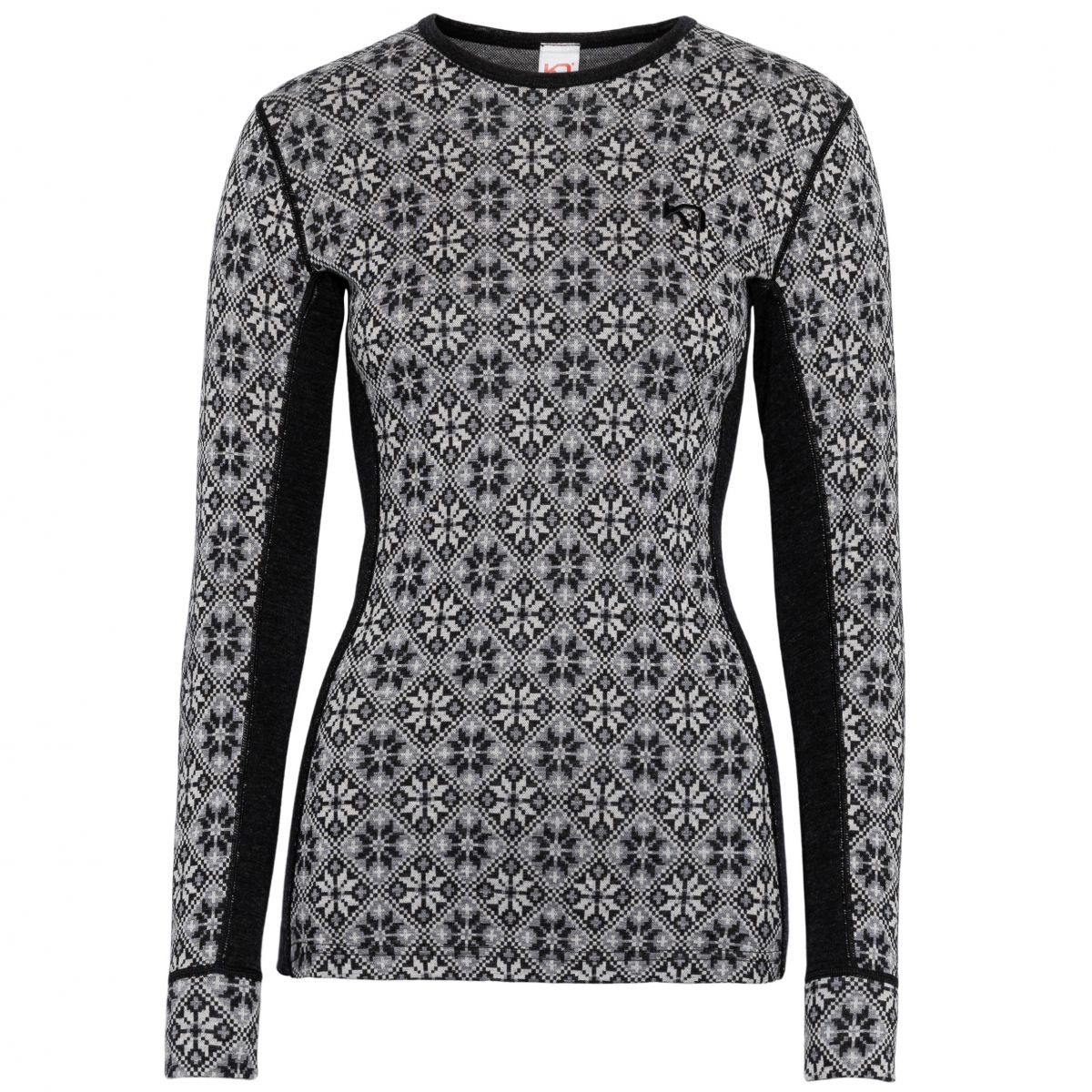 Kari Traa Rose LS 2.0, Skiunterwäsche, Damen, schwarz — 2