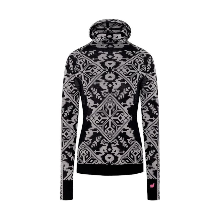 Kari Traa Saga Hood, Skiunterhemd, Damen, schwarz