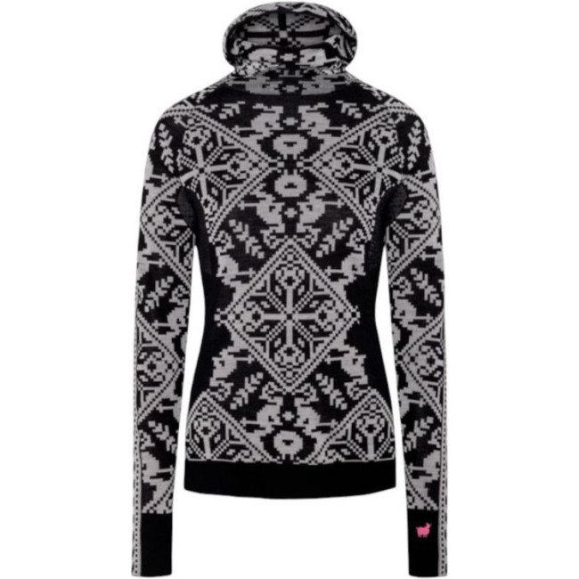 Kari Traa Saga Hood, Skiunterhemd, Damen, schwarz
