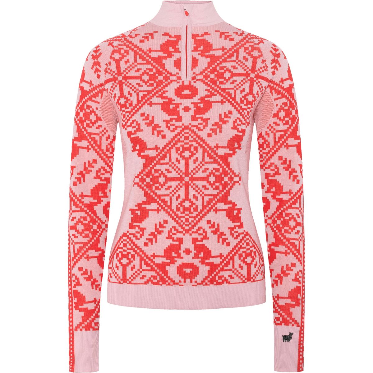 Kari Traa Saga HZ, Skiunterhemd, Damen, rot — 2