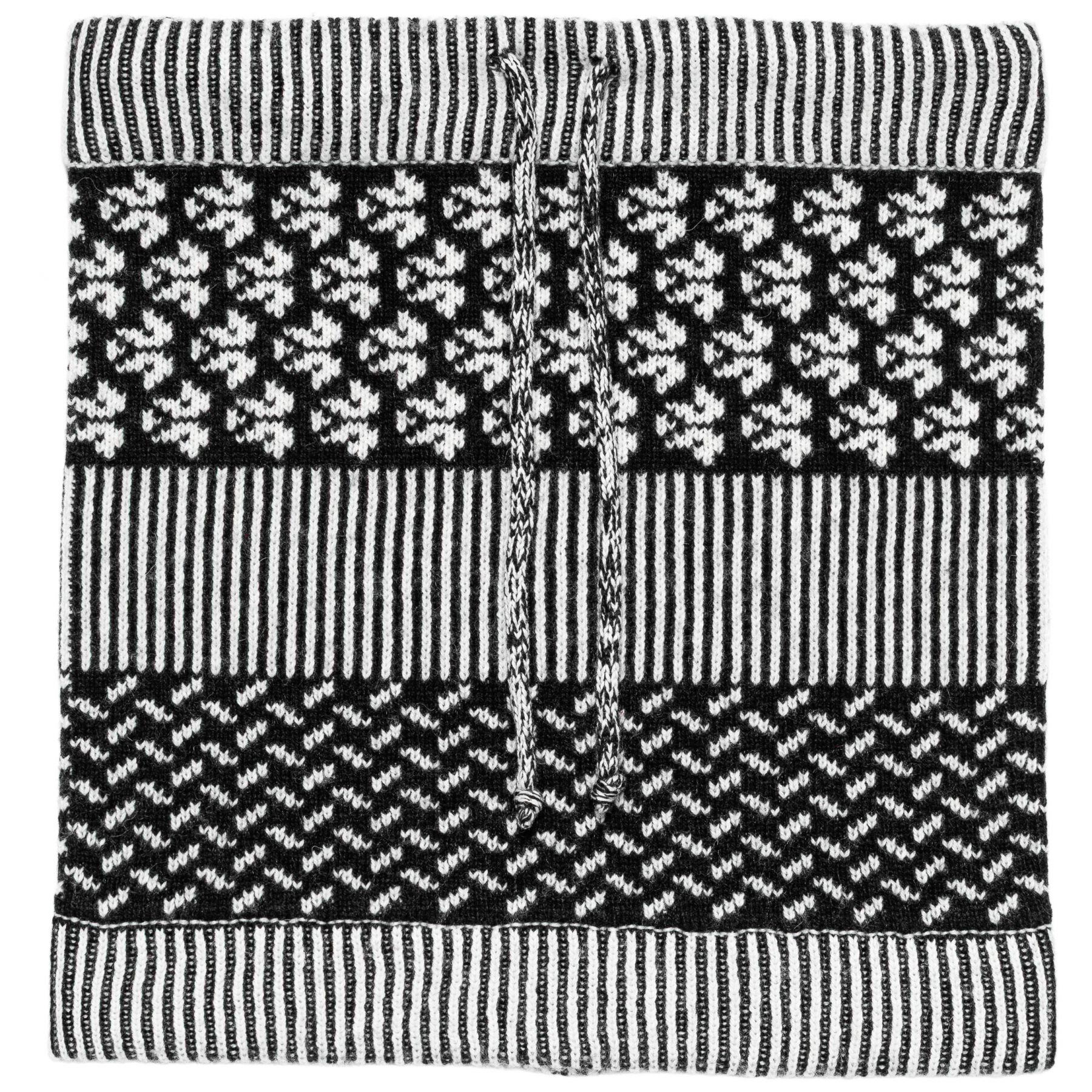 Kari Traa Smekker Knit Tube, Schlauchschal, Damen, schwarz