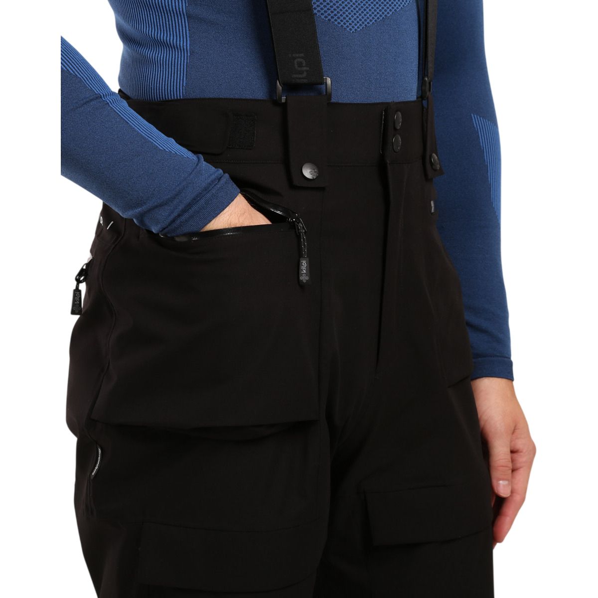 Kilpi Barry, Skihose, Herren, schwarz — 2