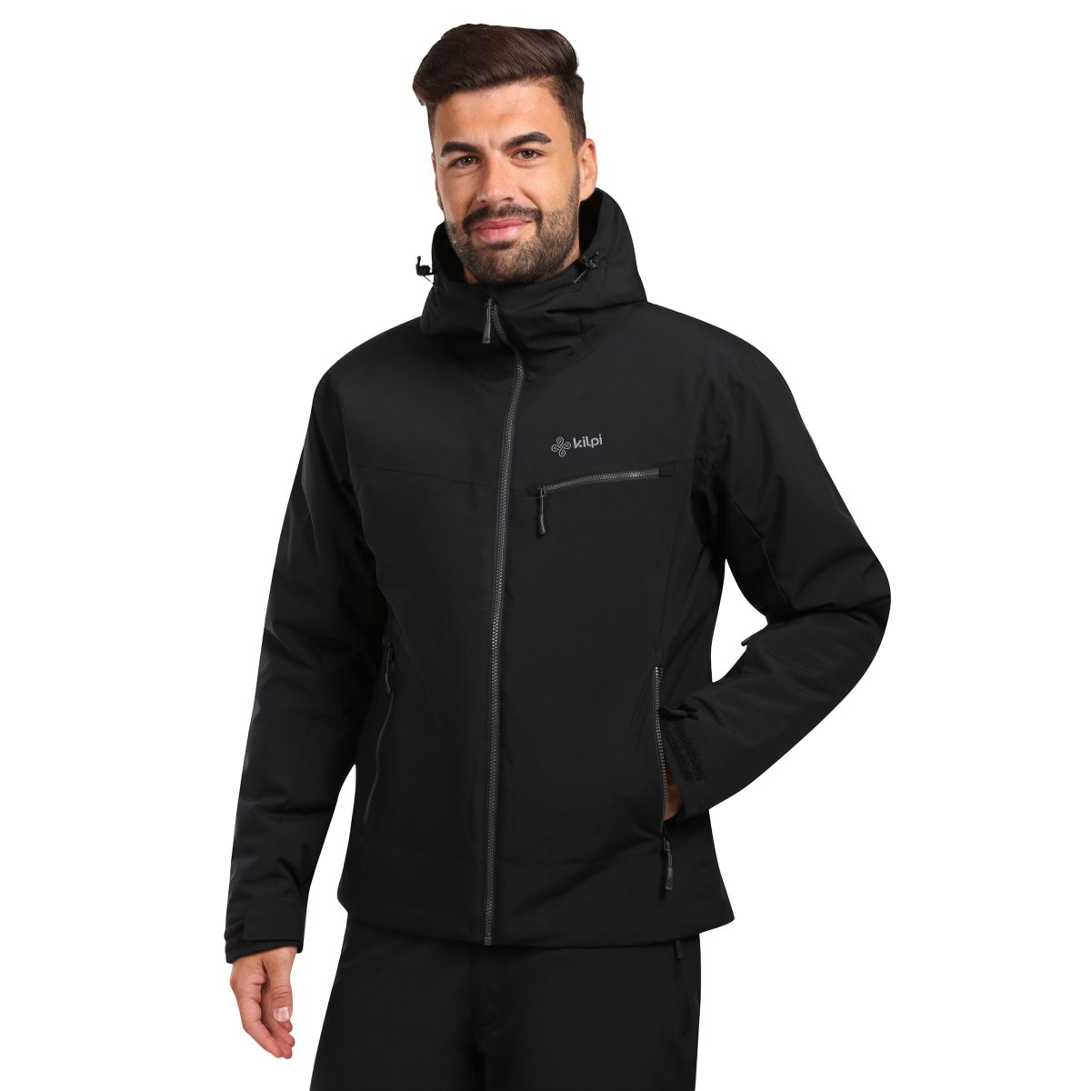 Kilpi Flip, Skijacke, Plus Size, Herren, schwarz — 2