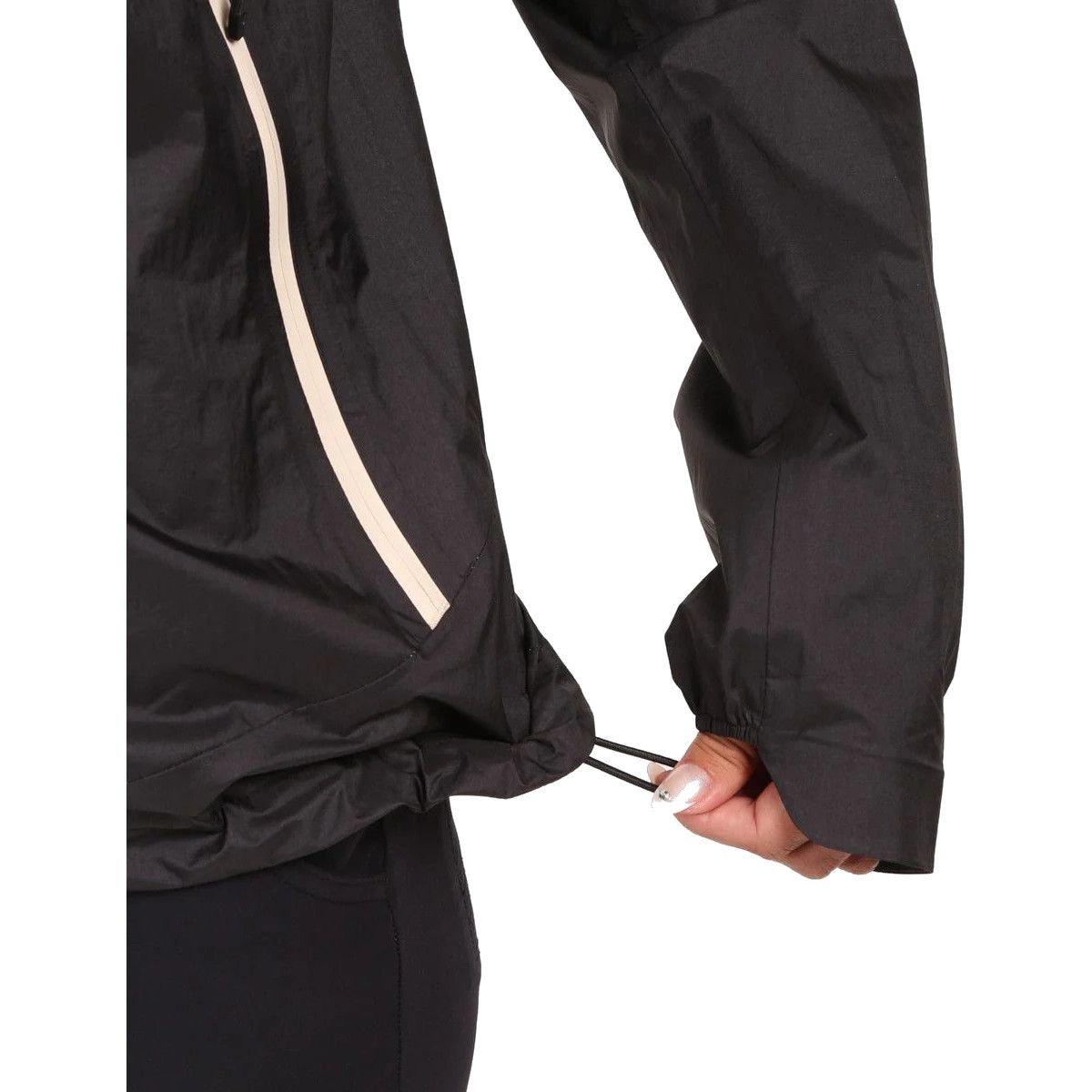 Kilpi Hurricane, Regenjacke, Damen, schwarz — 2