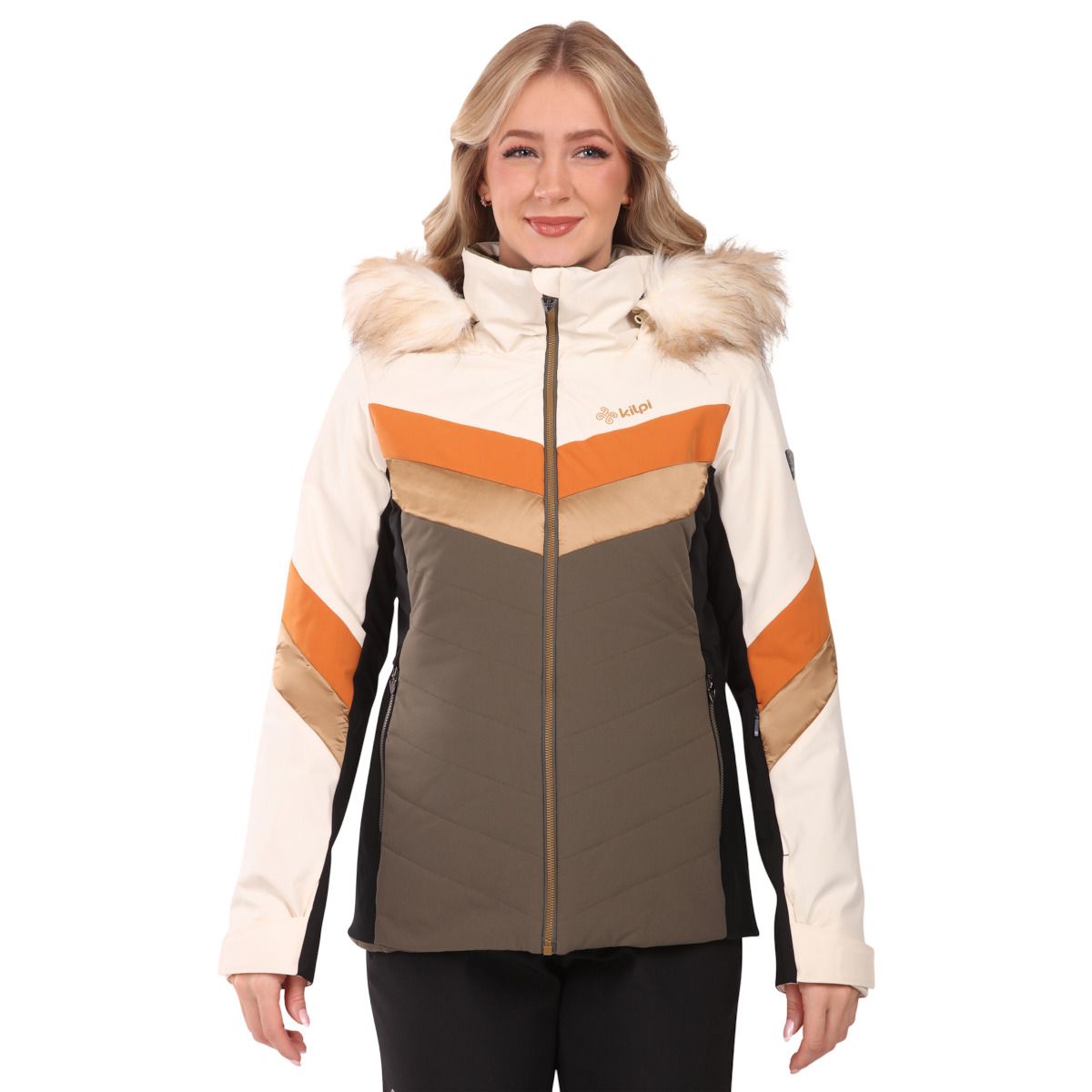 Kilpi Lin, Skijacke, Plus Size, Damen, grün