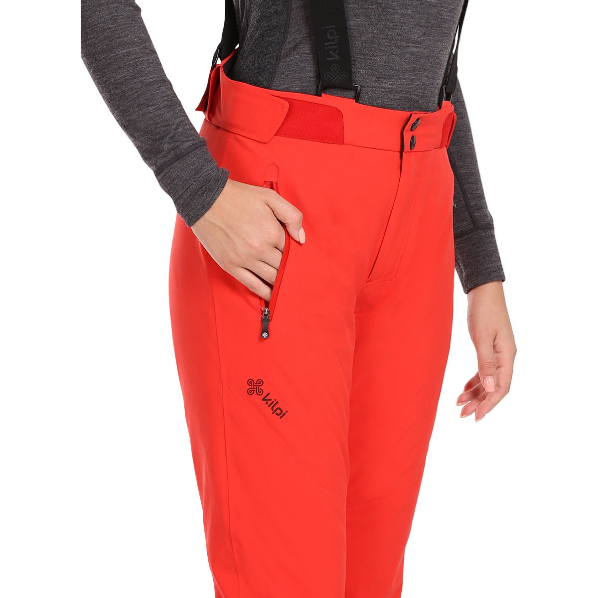 Kilpi Ravel, Skihose, Damen, rot — 2