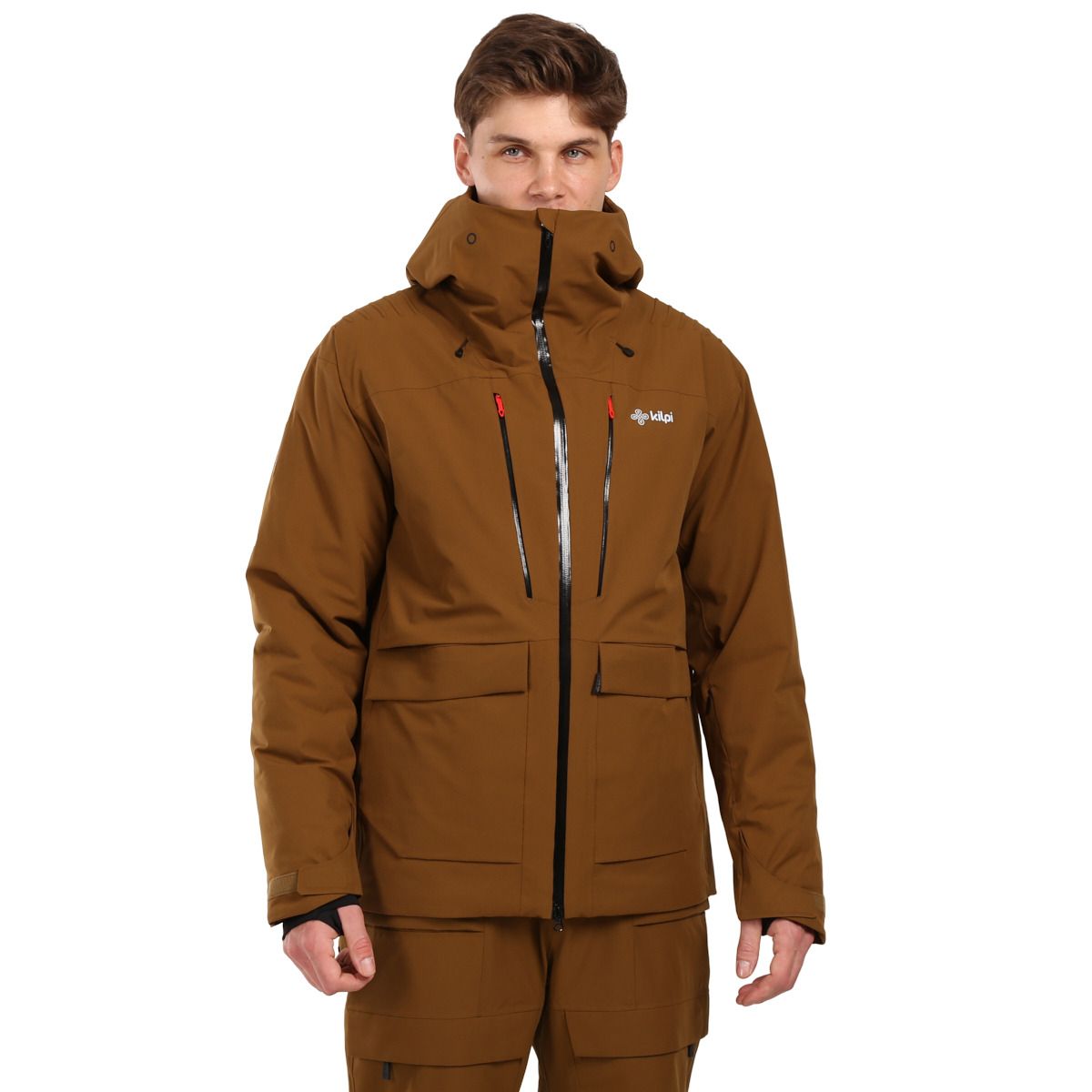 Kilpi Teen, Skijacke, Herren, braun