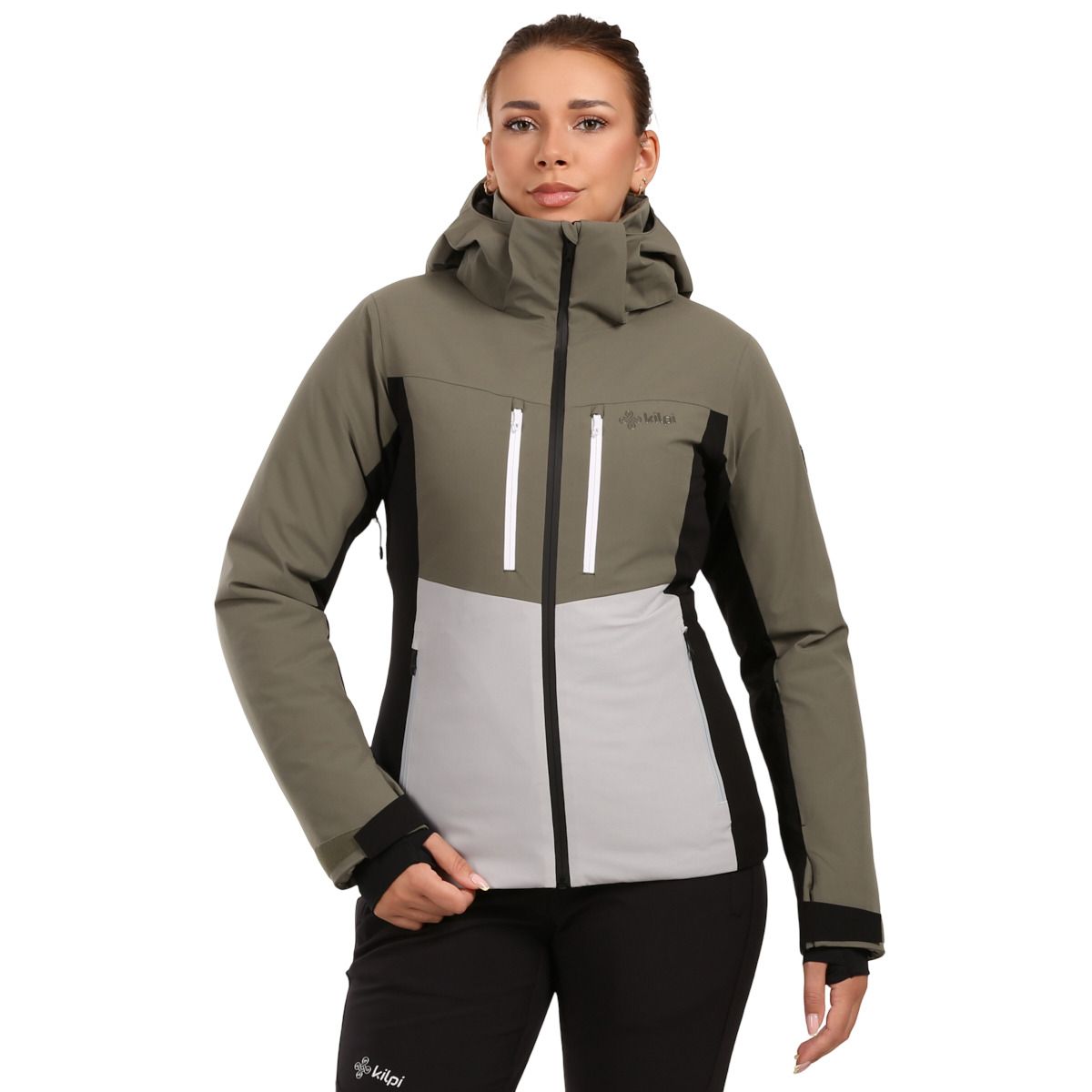 Kilpi Valera, Skijacke, Plus Size, Damen, grün