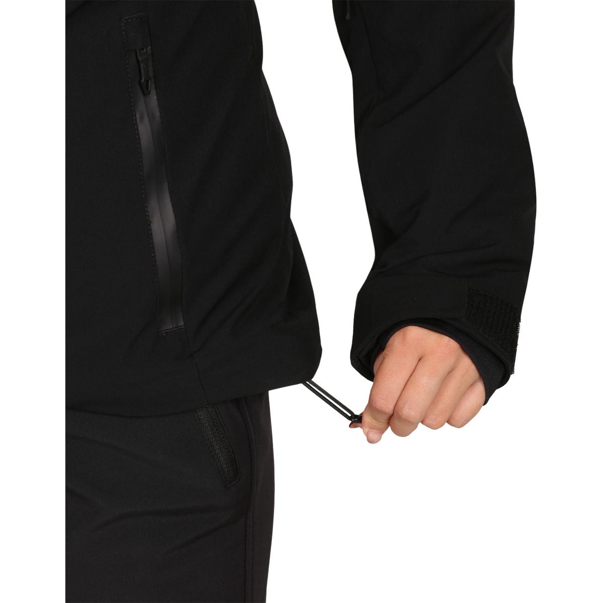 Kilpi Valera, Skijacke, Plus size, Damen, schwarz — 2