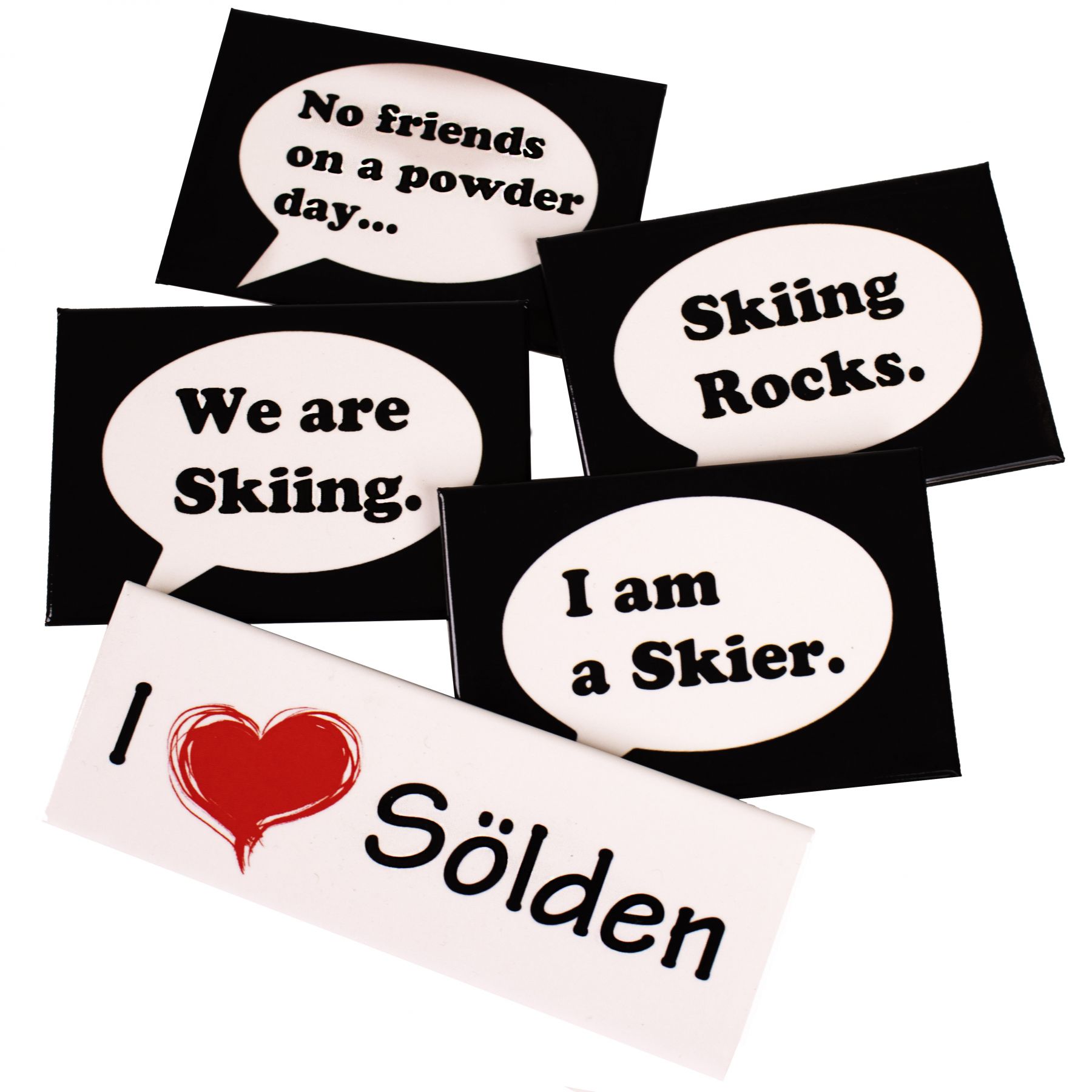 Kühlschrankmagnete, I love Sölden