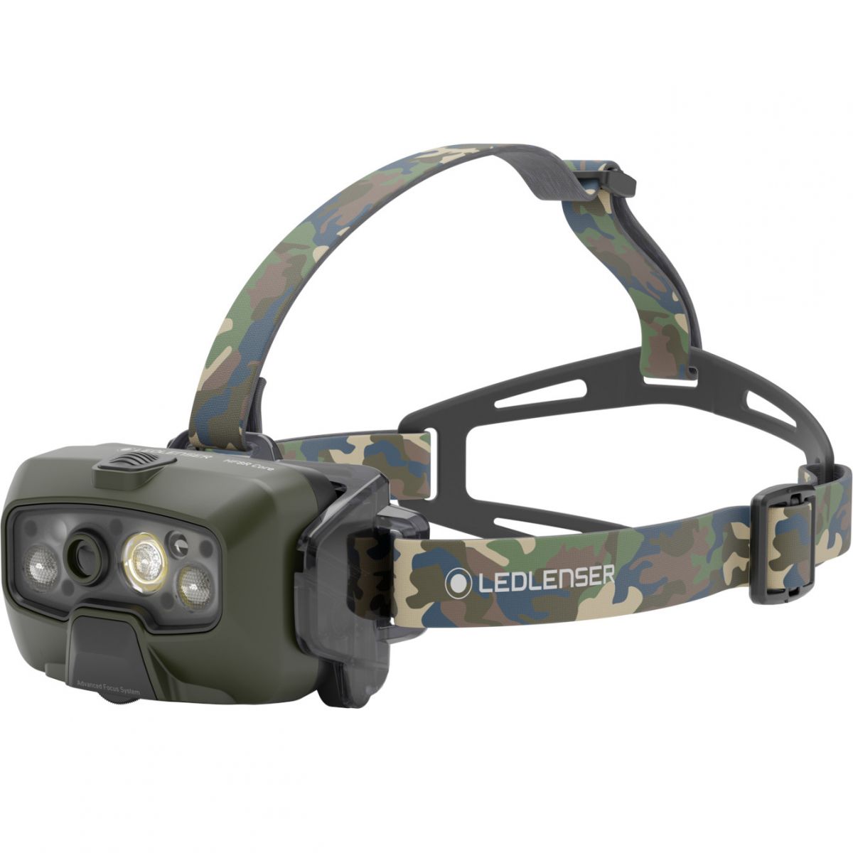 Ledlenser HF8R Core RGB, Stirnlampe, camo