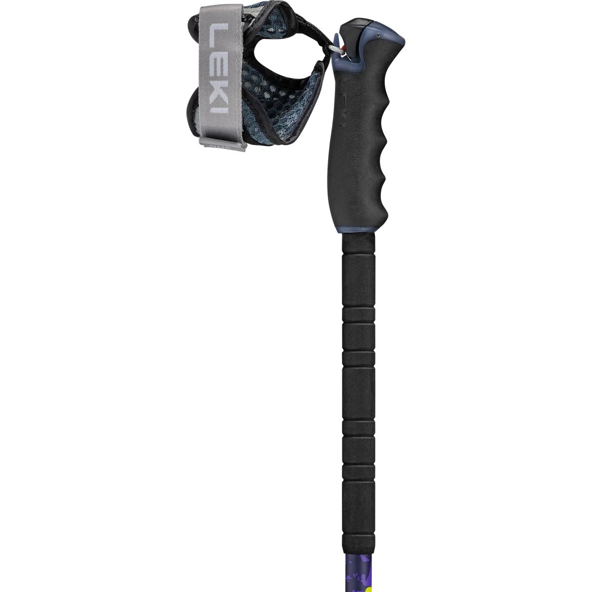 Leki Detect Vario TR XL, Skistöcke, lila/gelb — 2