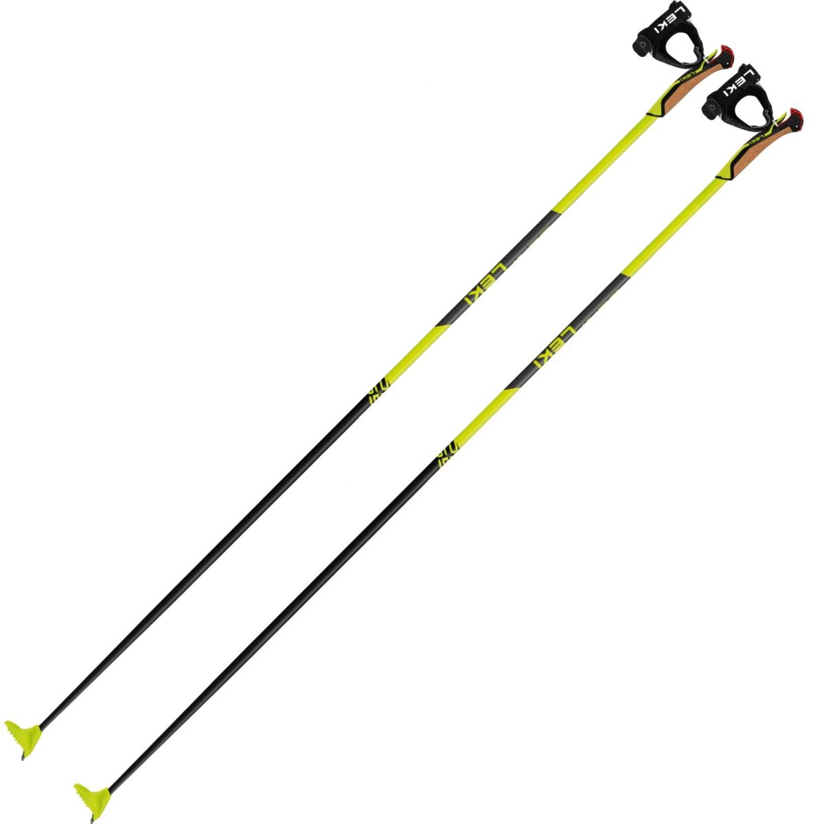 Leki PRC 650, Langlaufstöcke, schwarz/gelb — 2