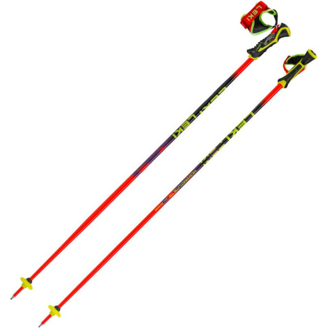 Leki WCR Pro Lite SL TR, Skistöcke, Junior, rot/lila