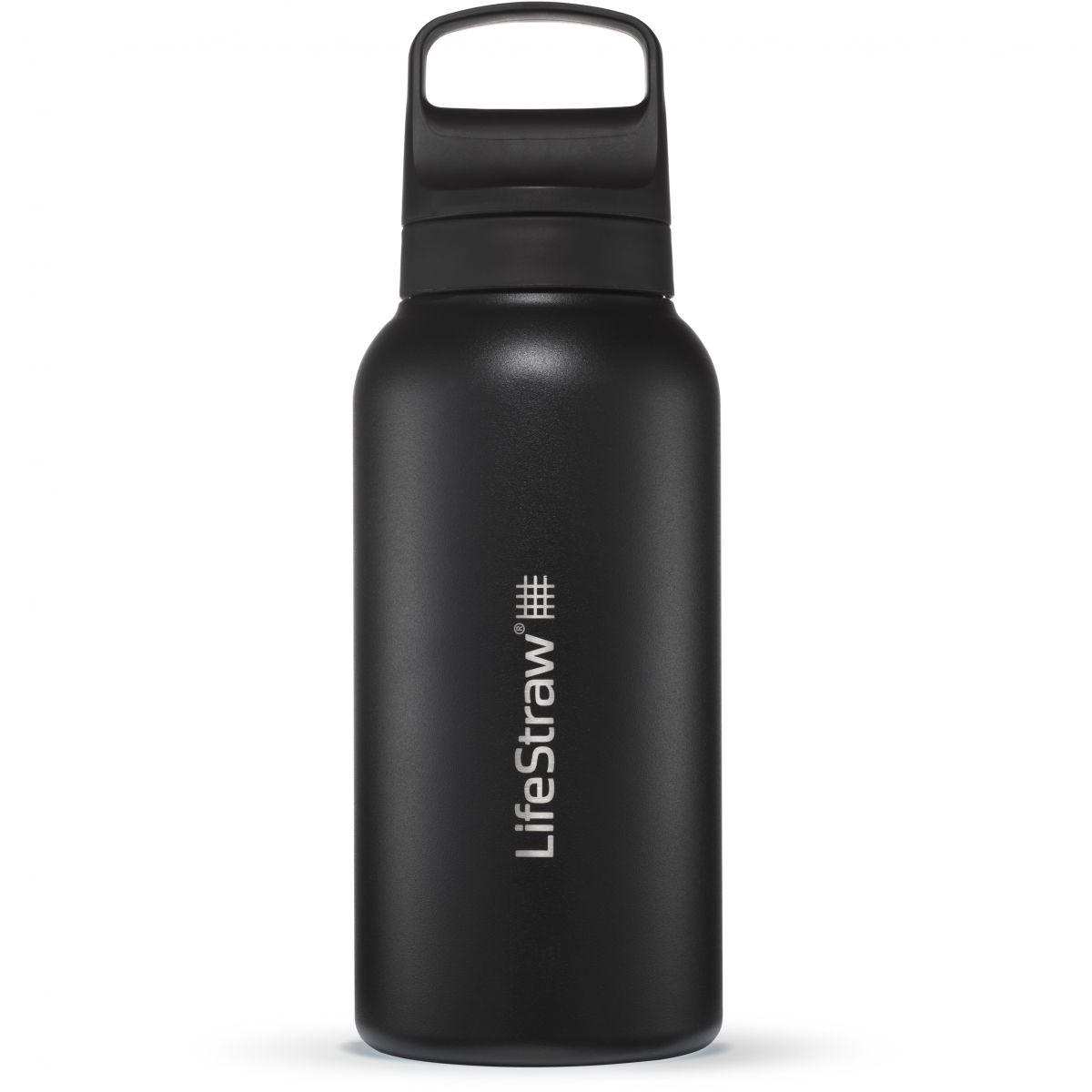 LifeStraw Go 2.0 Stainless Steel Water Filter Bottle, Schwarz — 2