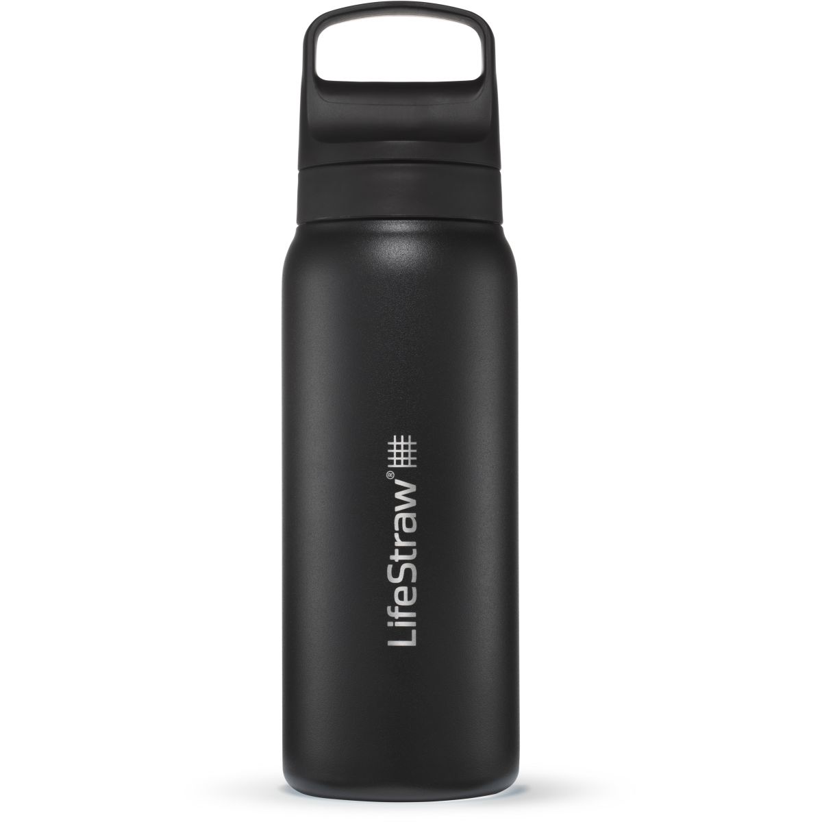 LifeStraw Go 2.0 Stainless Steel Water Filter Bottle, Schwarz — 2
