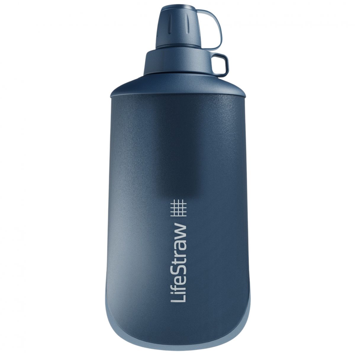 LifeStraw Peak Series Collabsible Squeeze Bottle, 650ml, dunkelblau — 2