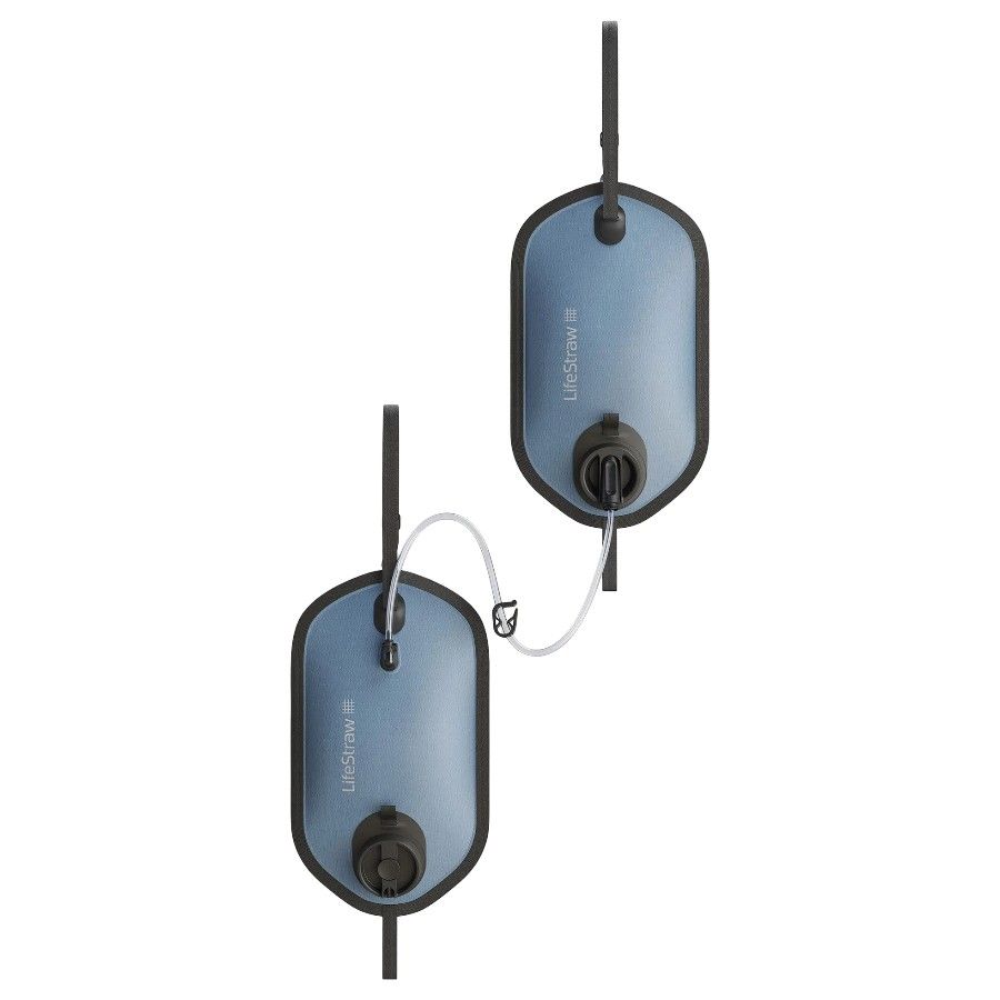 Lifestraw Peak Series Gravity Wasserfiltersystem, Dark Mountain Gray, 8 L, grau