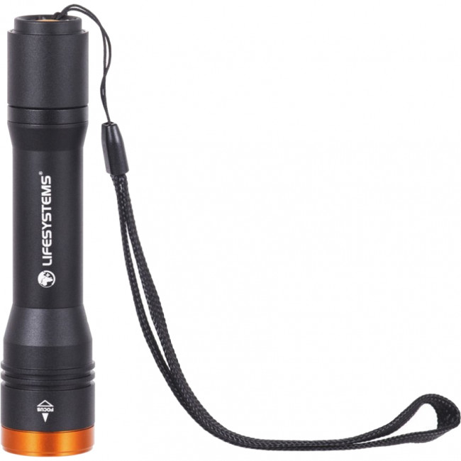 LifeSystems Intensity 545 Hand Torch, wiederaufladbare Taschenlampe