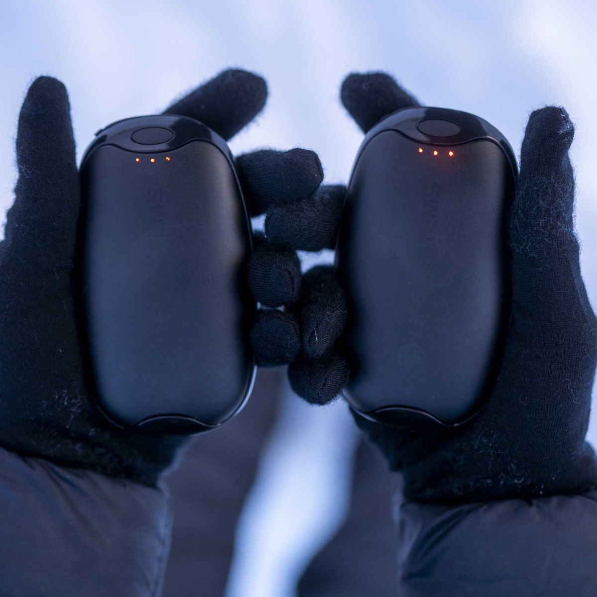 LifeSystems Wiederaufladbare Dual Palm Handwärmer, USB — 2