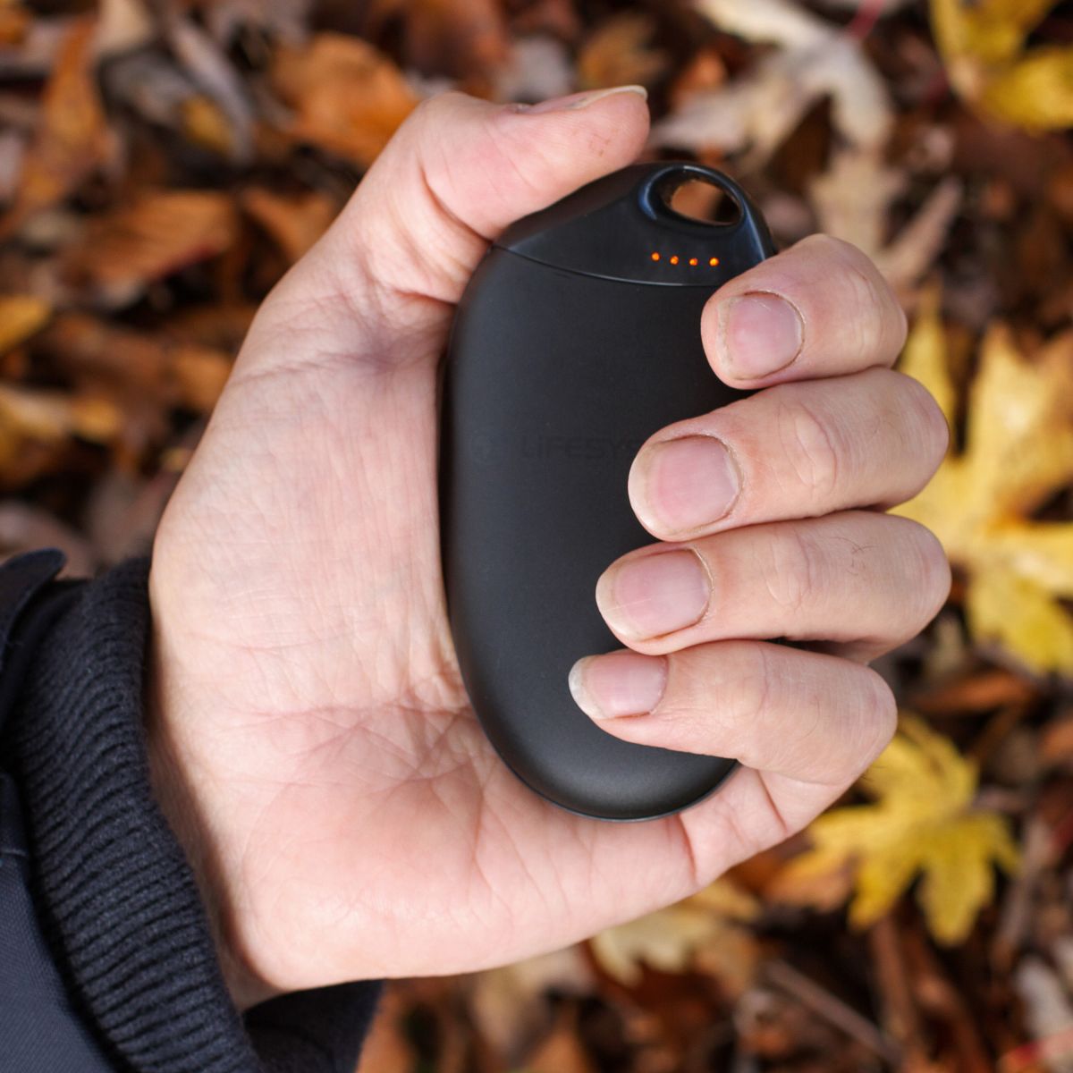 LifeSystems Wiederaufladbarer Handwärmer, USB-Anschluss — 2