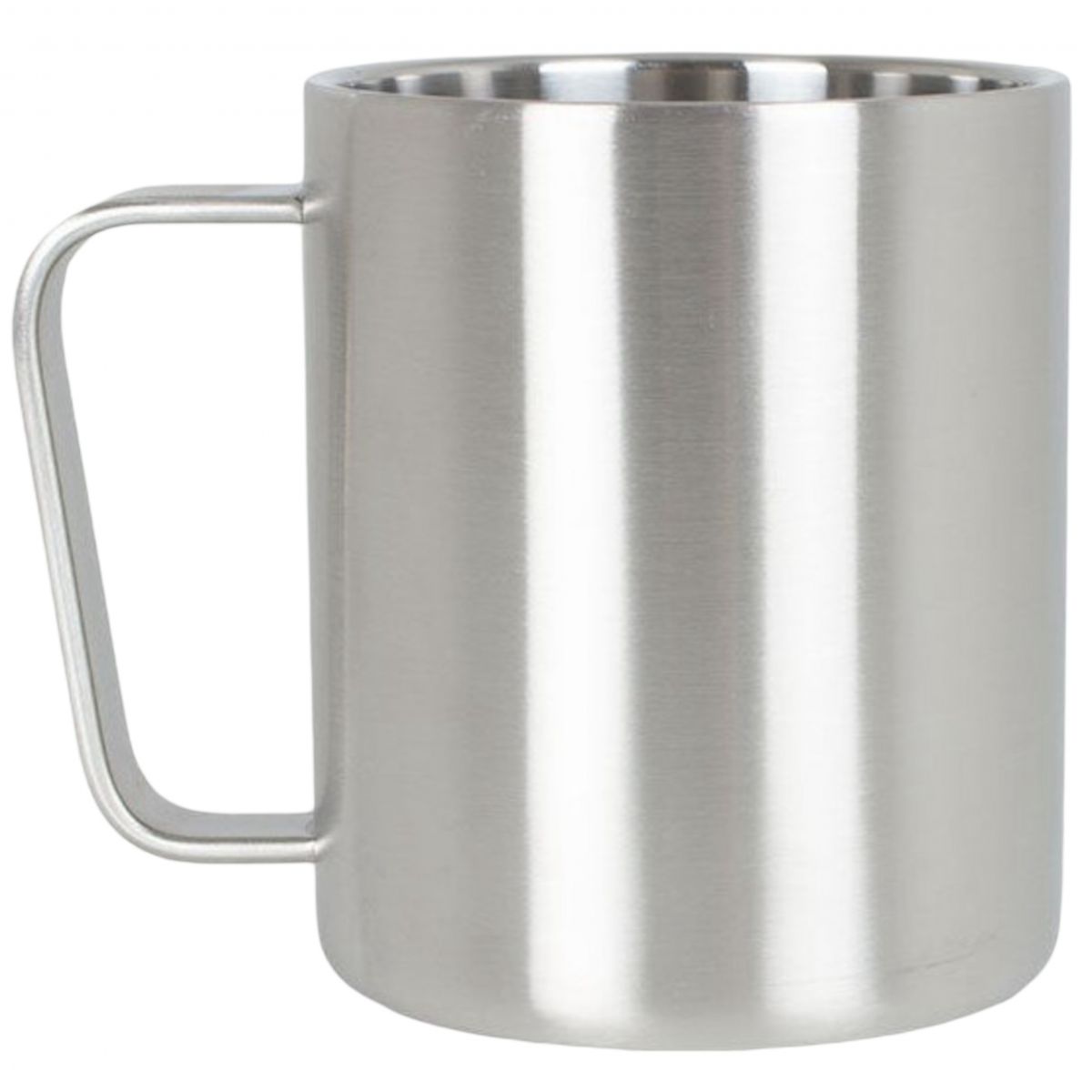 Lifeventure Campingbecher, Edelstahl, Unisex, Silber — 2