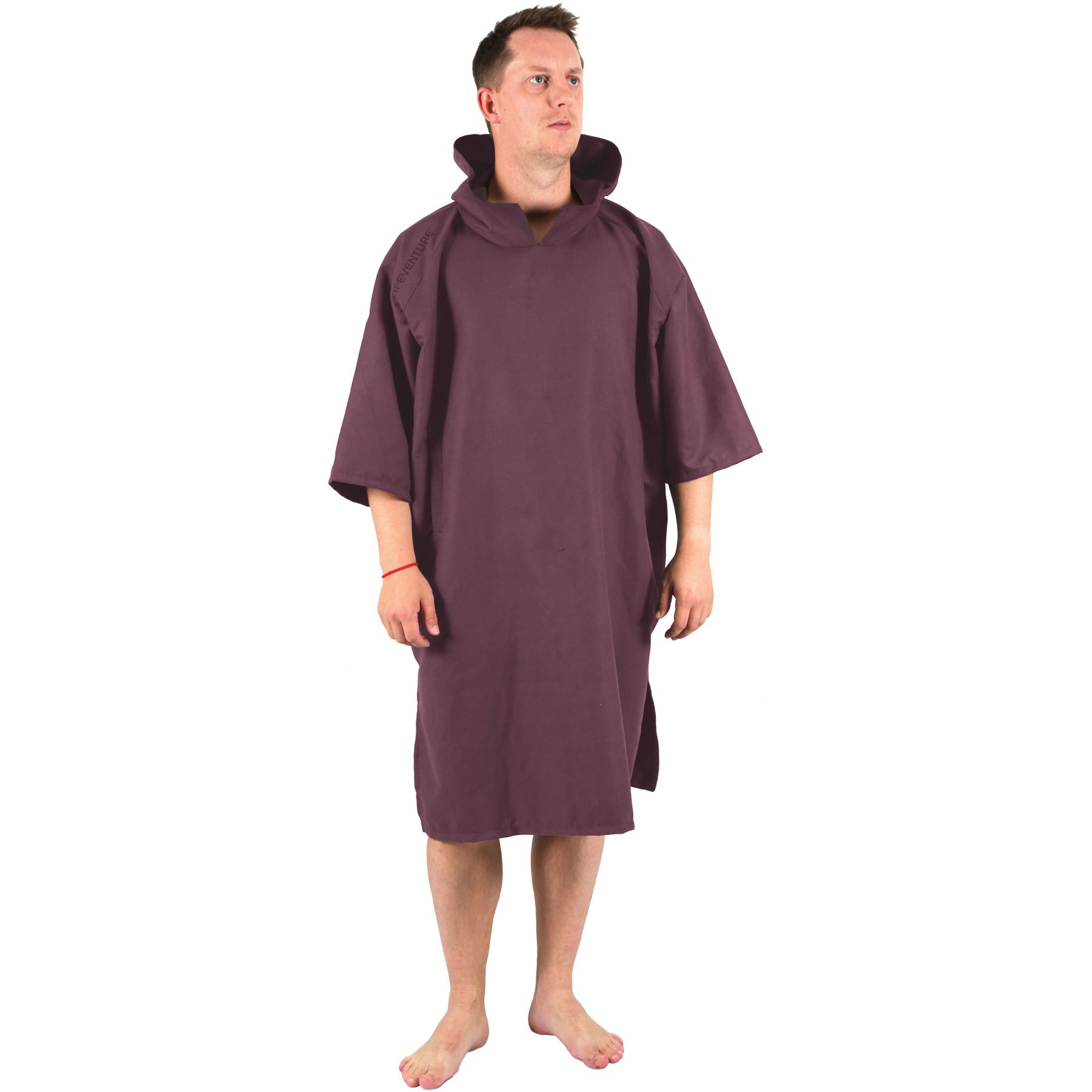 Lifeventure Change Robe Compact, Unisex, Schwarze Johannisbeere Rot