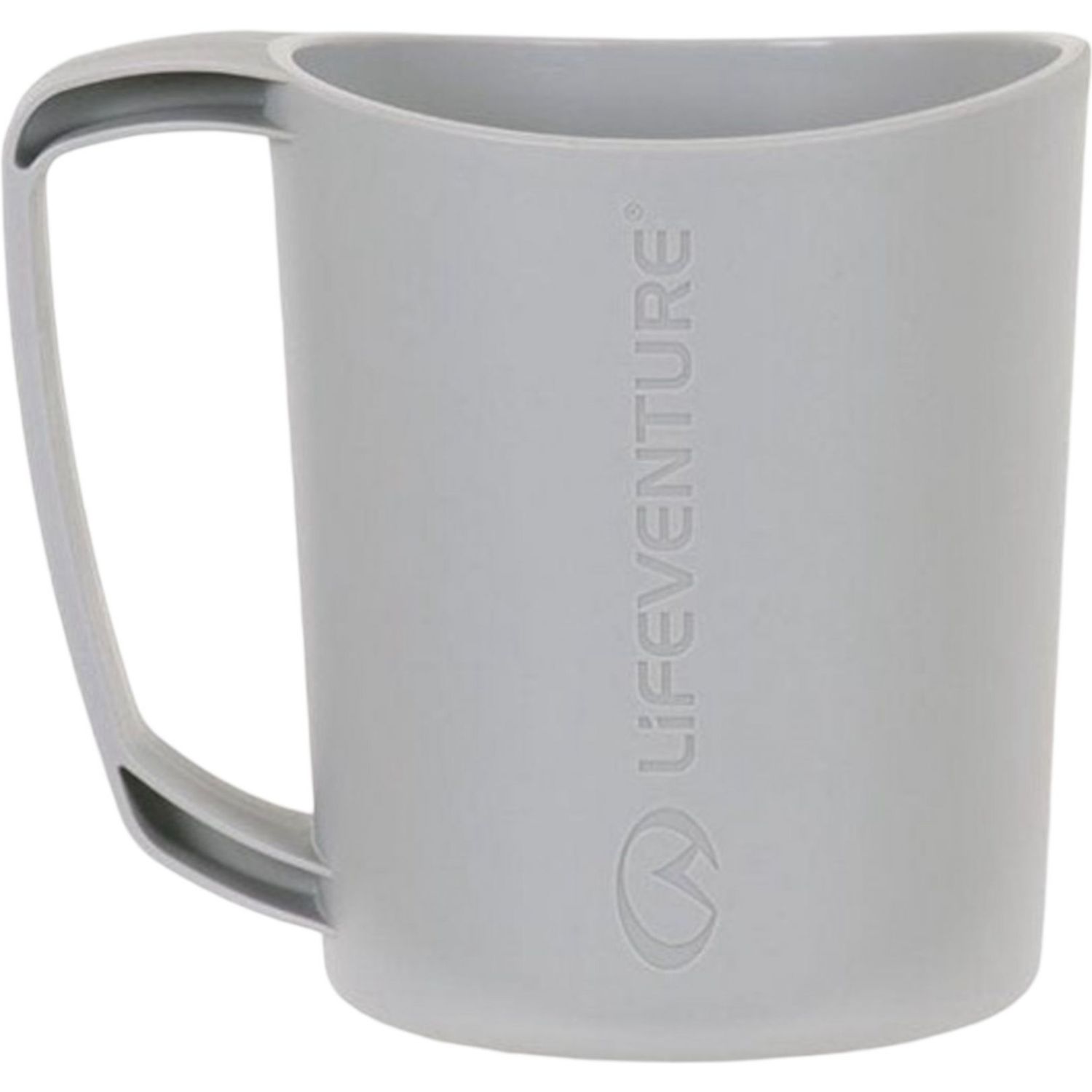Lifeventure Ellipse Großer Becher, hellgrau