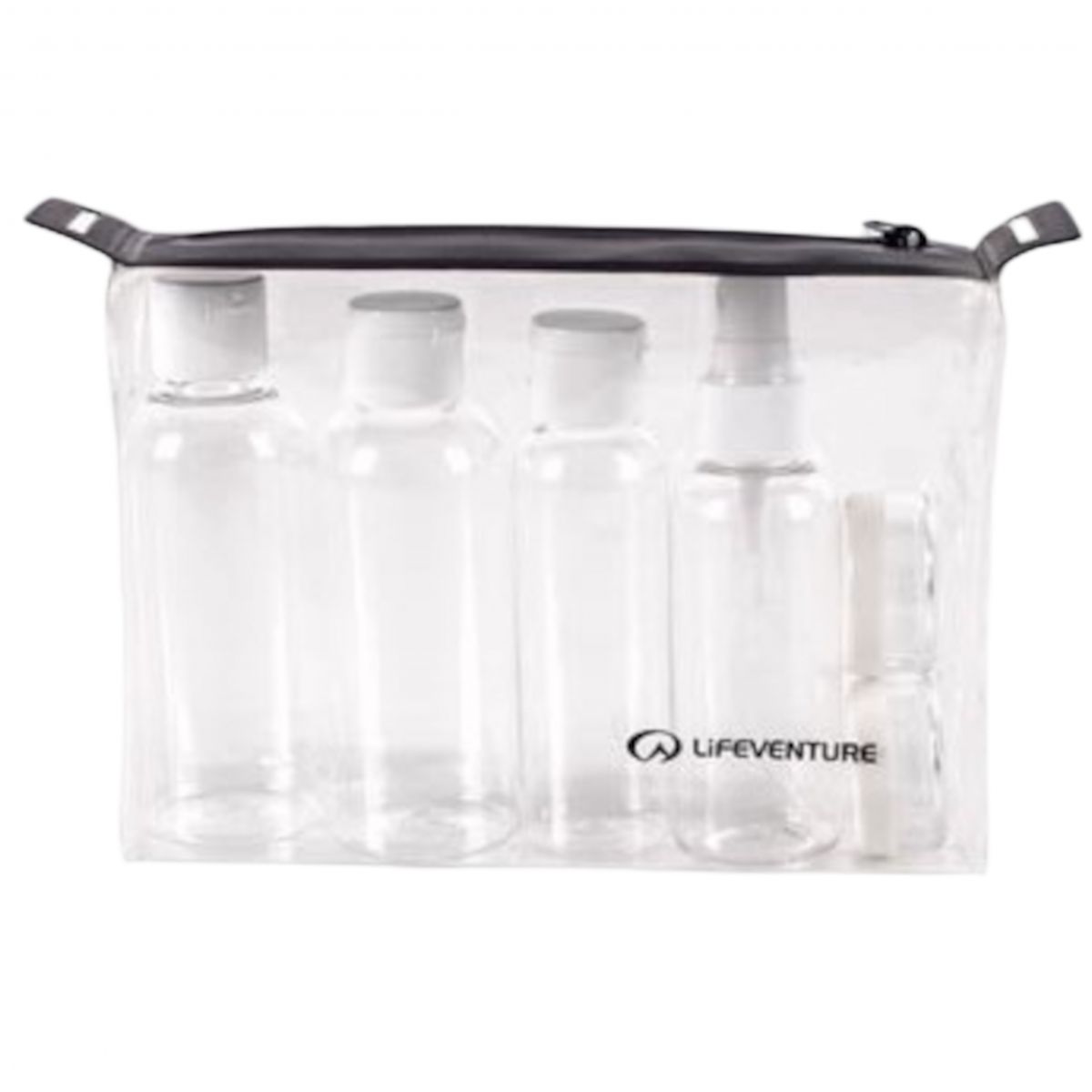 Lifeventure Flight-Flaschenset, Unisex, Transparent — 2
