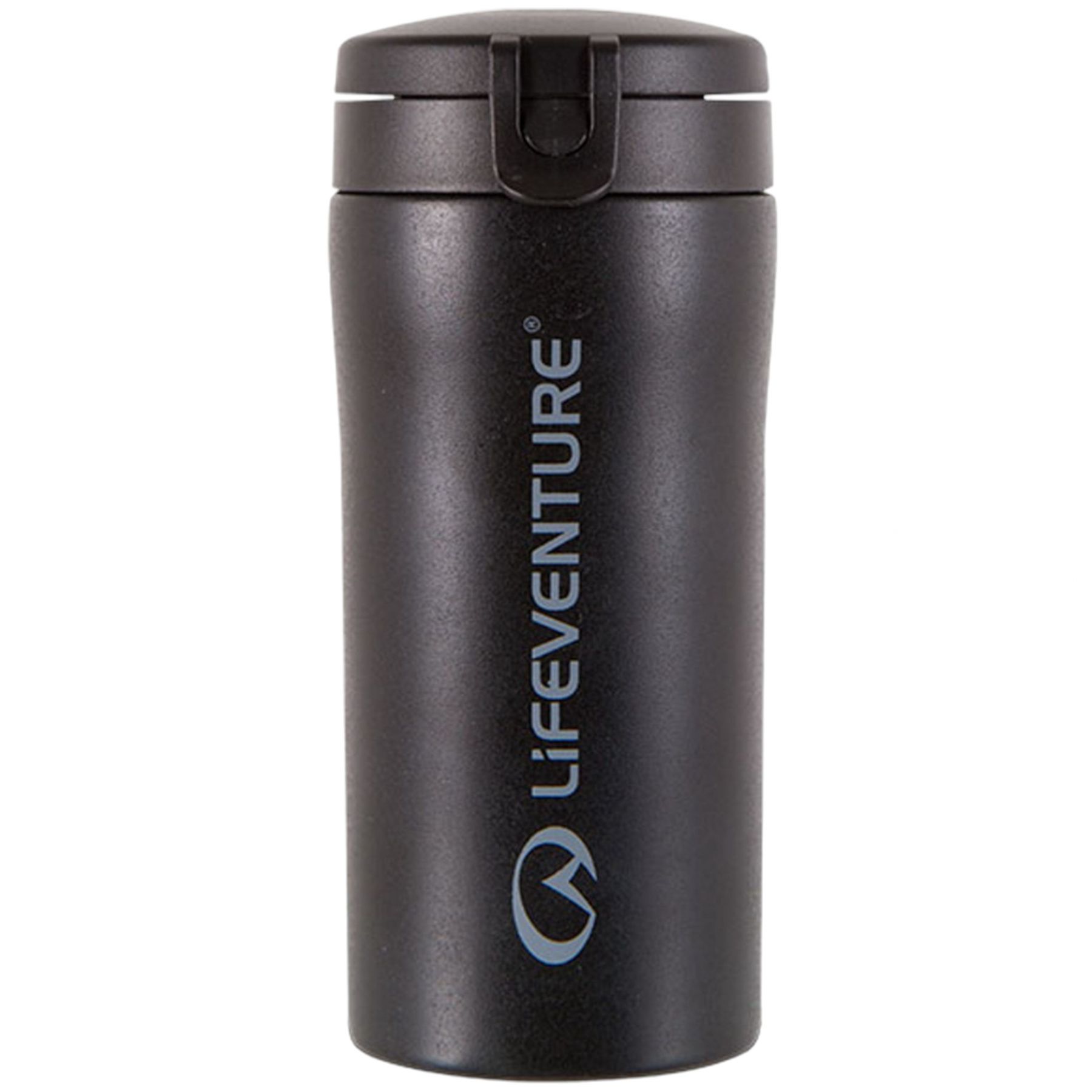 Lifeventure Flip-Top Thermobecher, Unisex, Schwarz