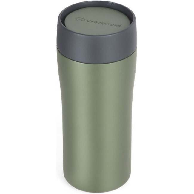 Lifeventure One Touch Thermal Mug, Thermobecher, 350 ml, khaki