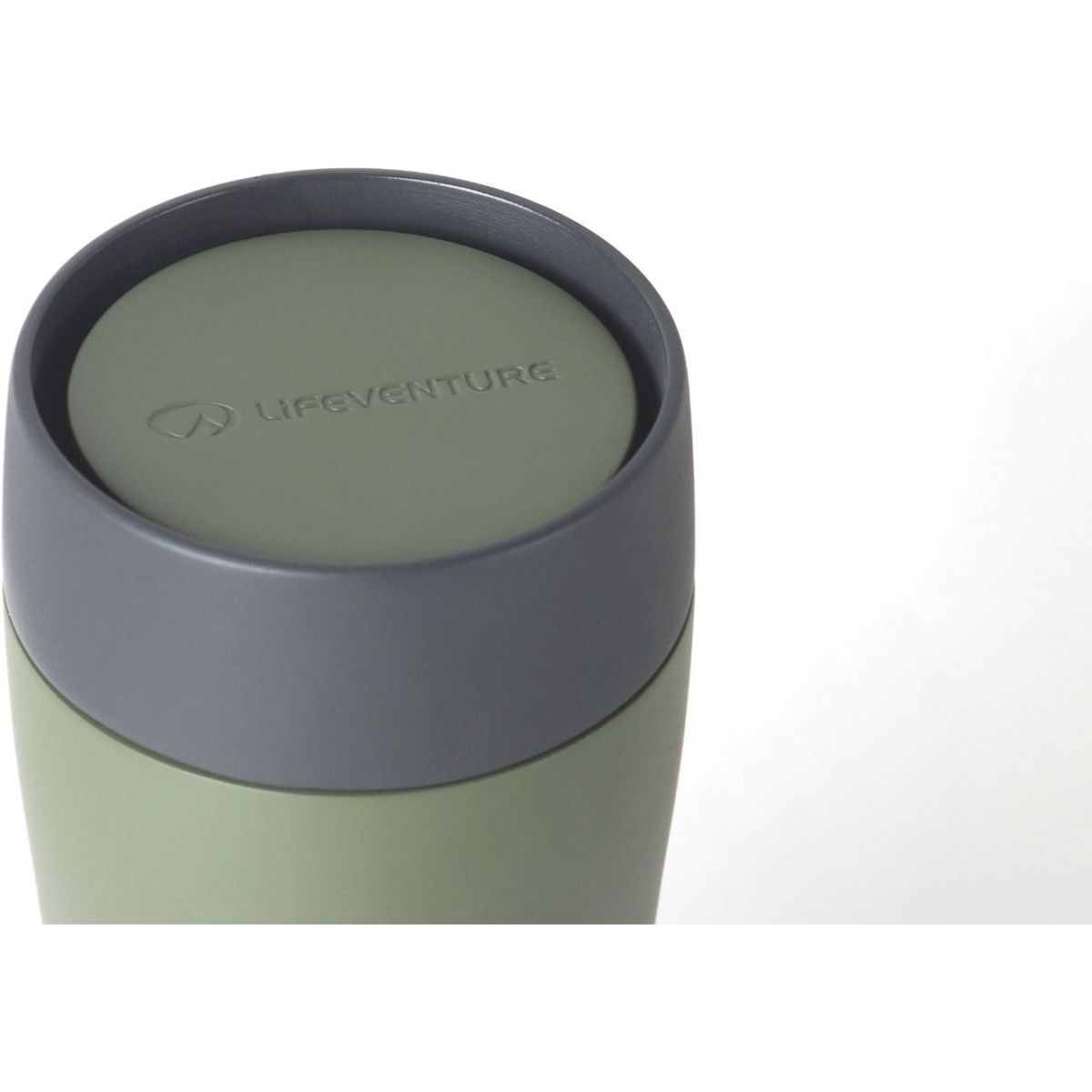 Lifeventure One Touch Thermal Mug, Thermobecher, 350 ml, khaki — 2