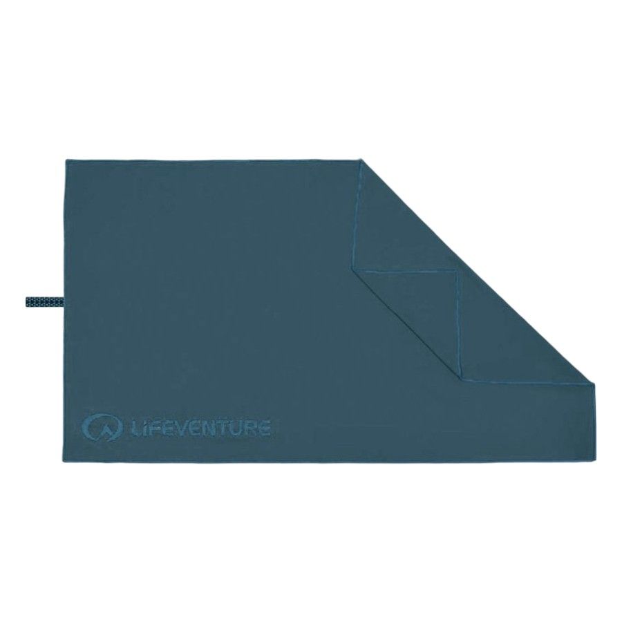 Lifeventure Recycled Softfibre Trek Towel, Handtuch, L, dunkelblau