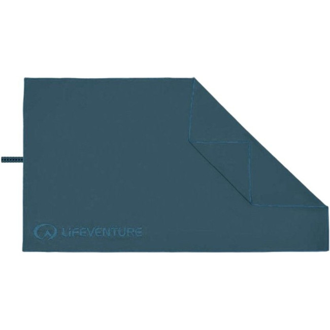 Lifeventure Recycled Softfibre Trek Towel, Handtuch, L, dunkelblau