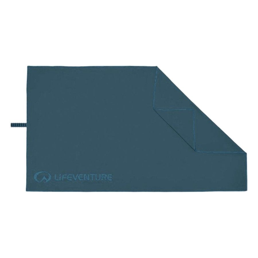 Lifeventure Recycled Softfibre Trek Towel, Handtuch, Xl, dunkelblau