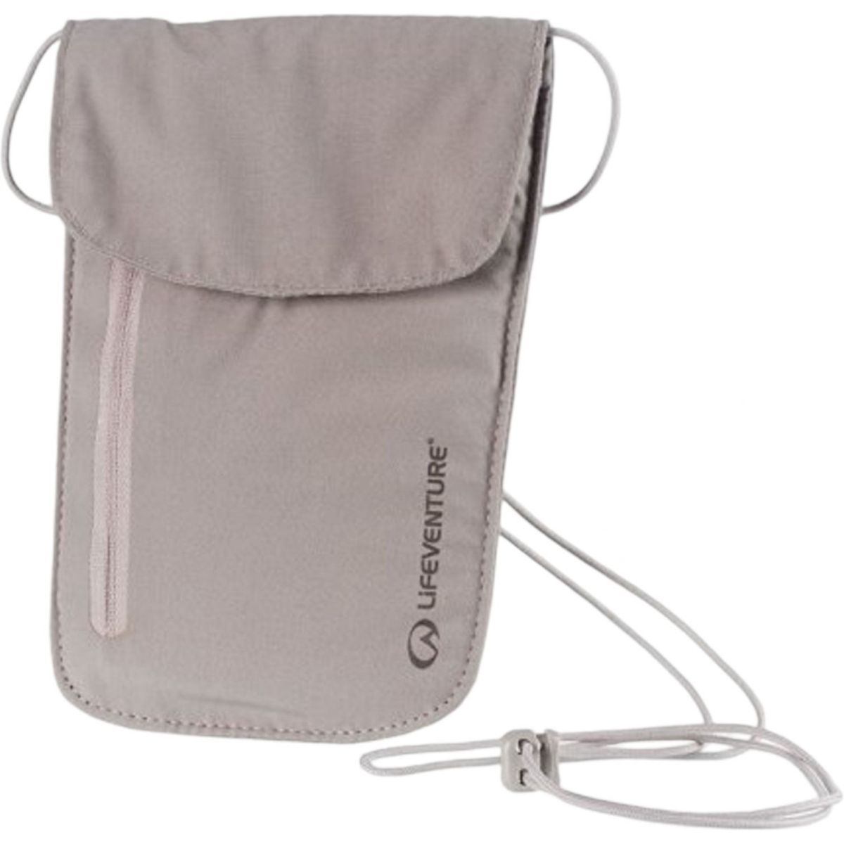 Lifeventure RFID Body Wallet Brustbeutel, Unisex, Hellgrau — 2