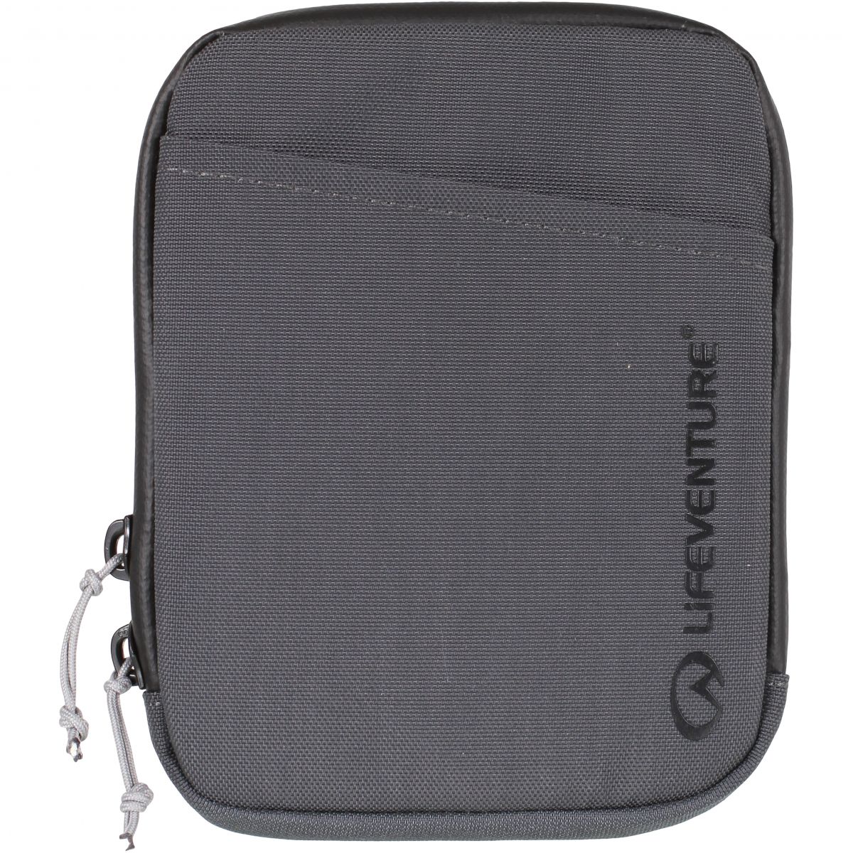 Lifeventure RFID Reisehalsbeutel, grau — 2