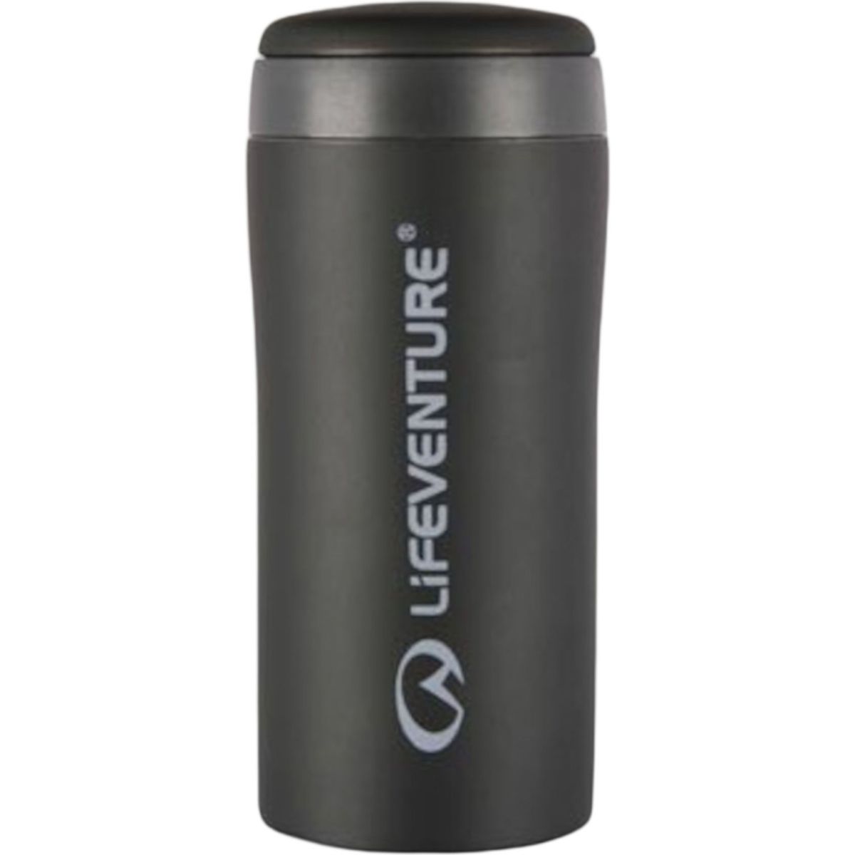 Lifeventure Thermobecher, Unisex, matt schwarz — 2