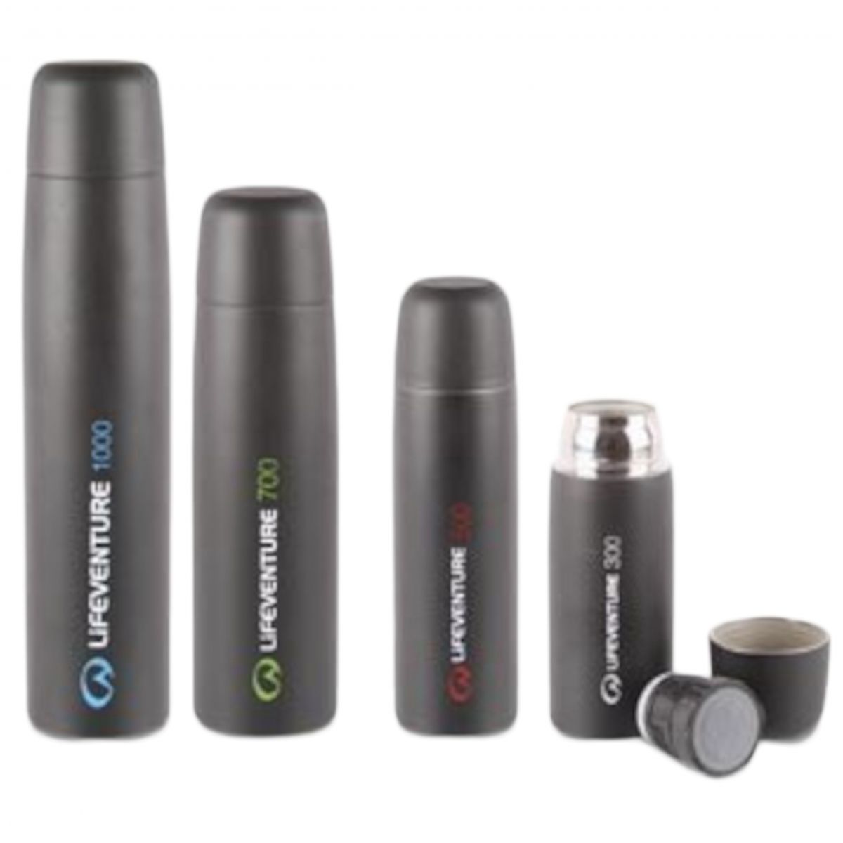 Lifeventure TiV Vakuumflasche 1000, Unisex, dunkelgrau — 2
