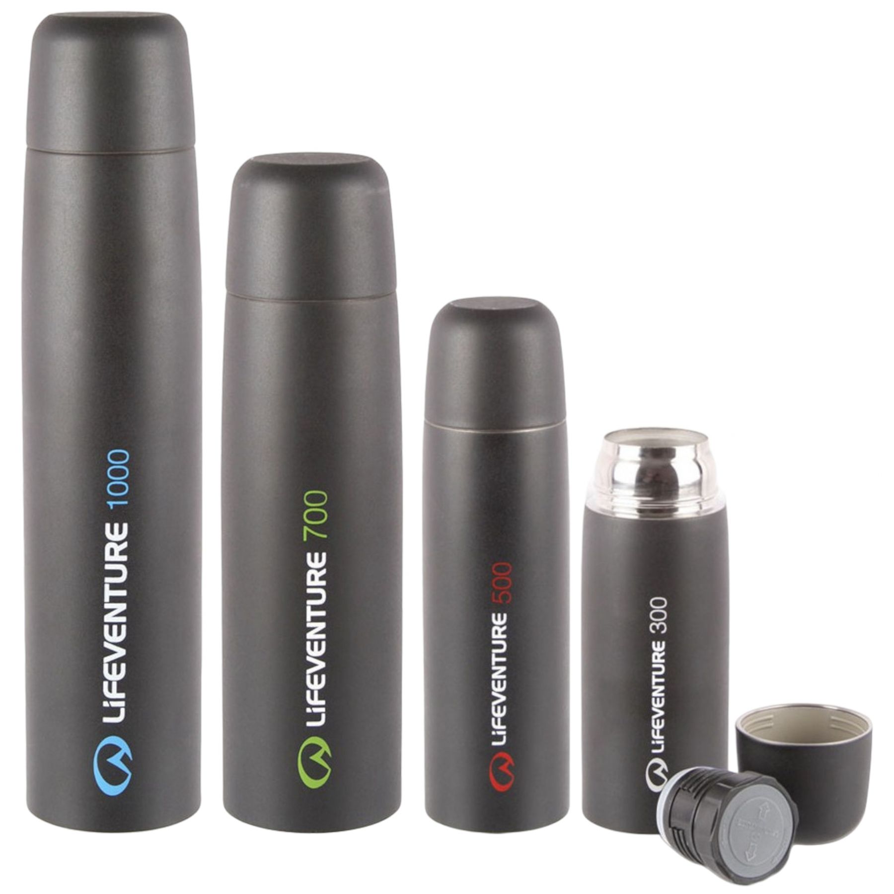 Lifeventure TiV Vakuumflasche 700, Unisex, dunkelgrau