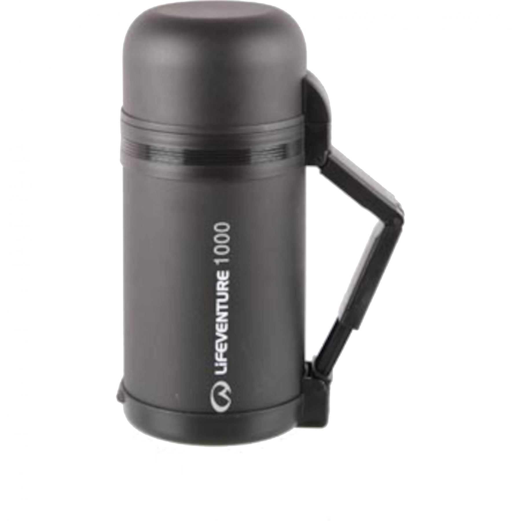 Lifeventure TiV Widemouth Vakuumflasche 1000, Unisex, Schwarz
