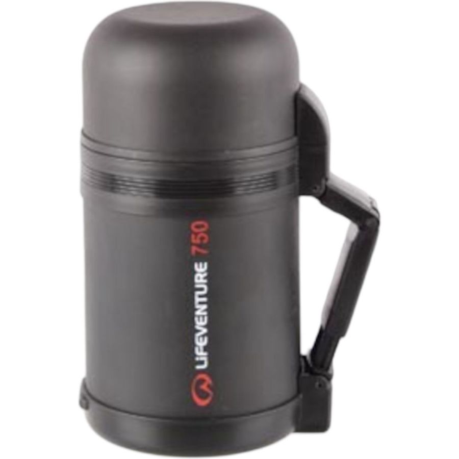 Lifeventure TiV Widemouth Vakuumflasche, Unisex, Schwarz